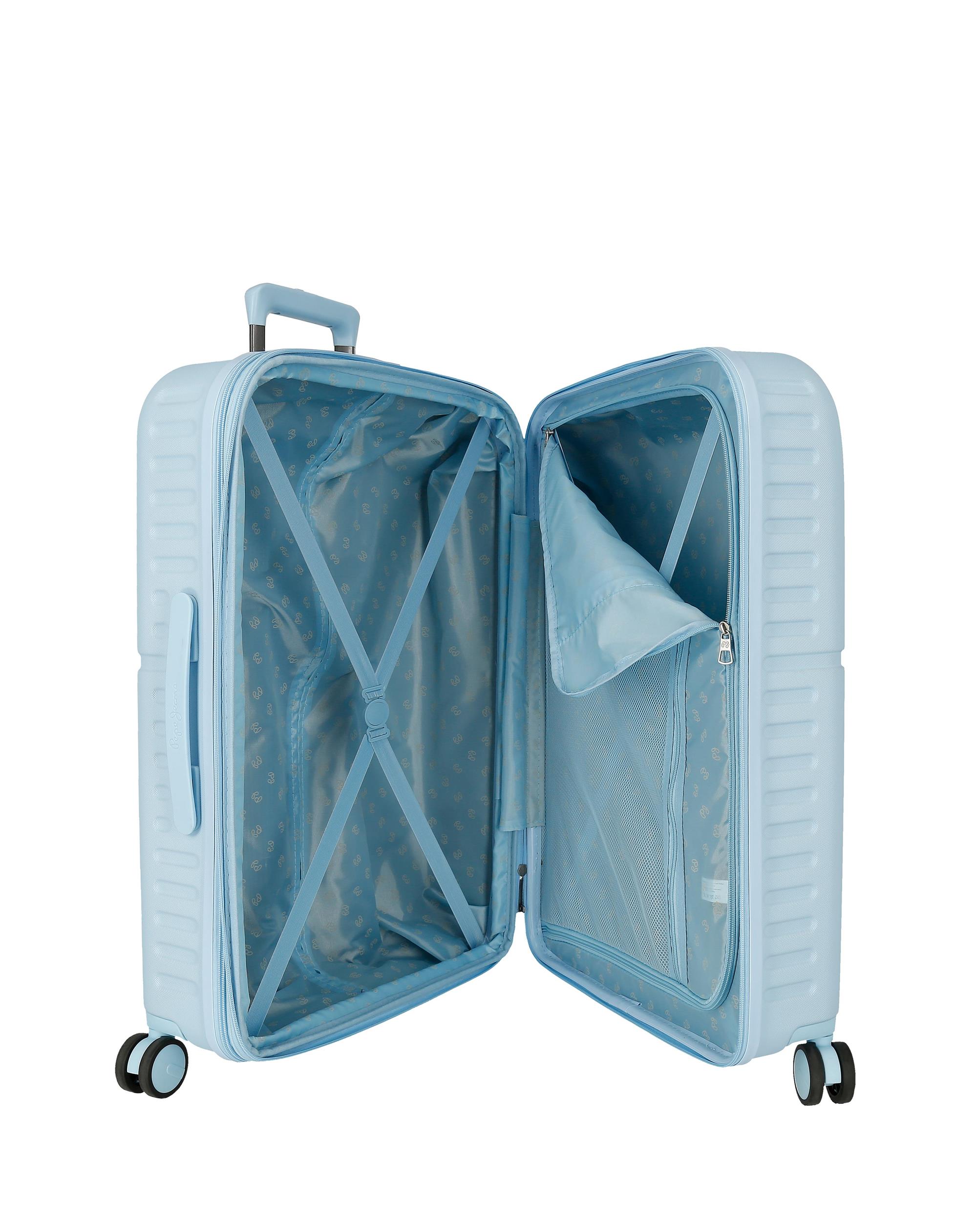 Conjunto de Malas (cabine e Média) Accent Rígidas com Capacidade de 116l Antracite-5