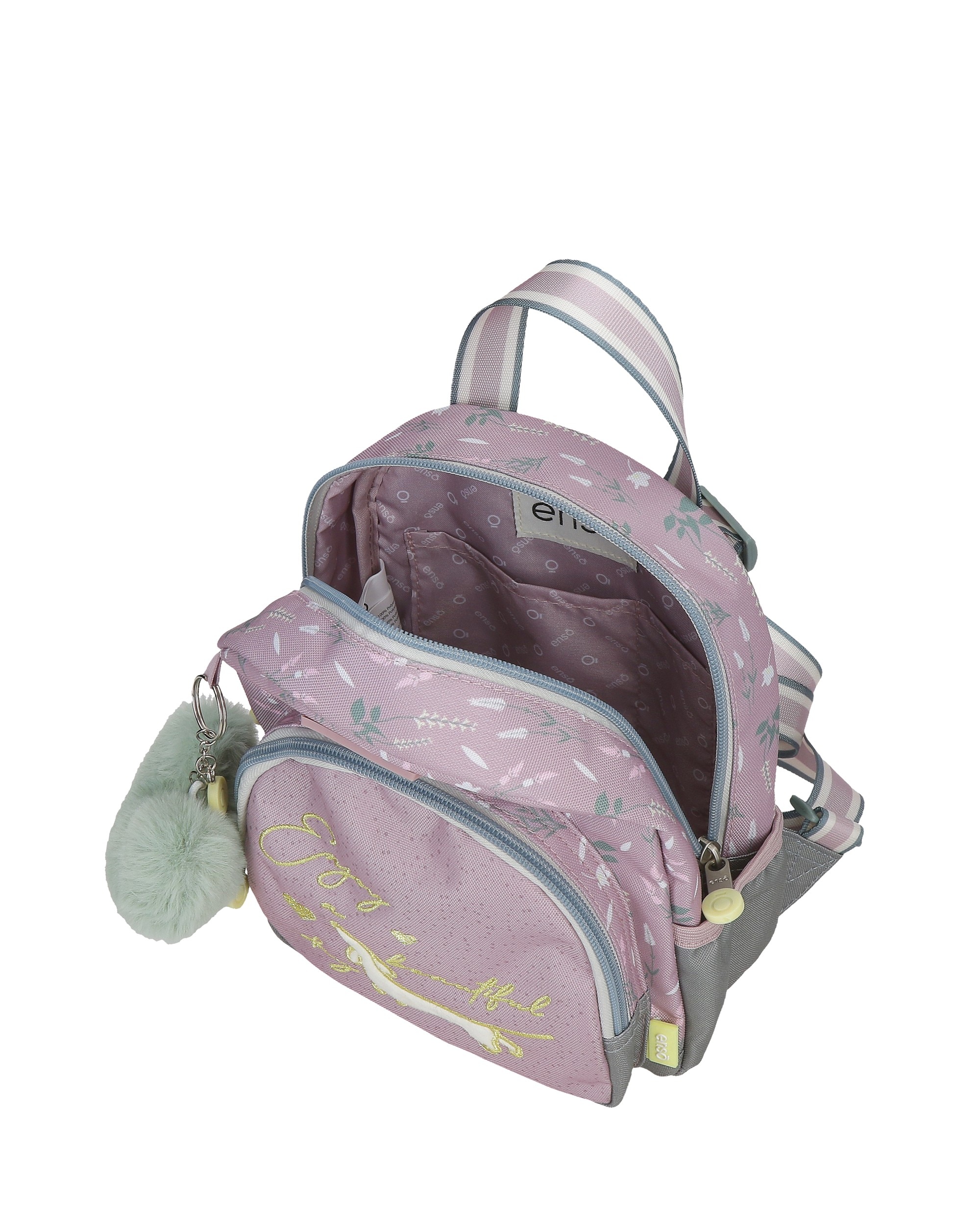 Mochila de Passeio Infantil Enso Beautiful Day Roxo-4