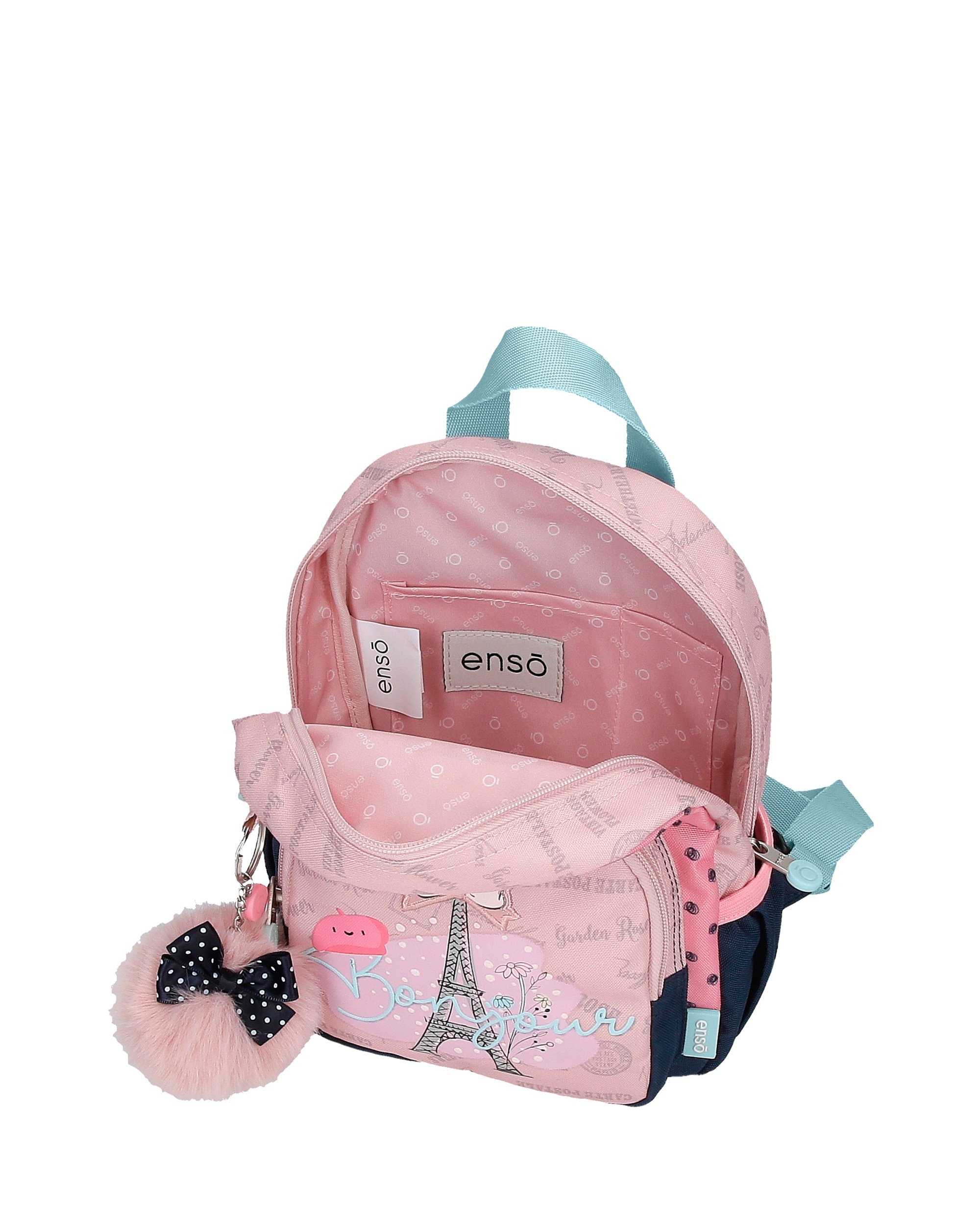 Mochila de Passeio Infantil Enso Bonjour Azul-4
