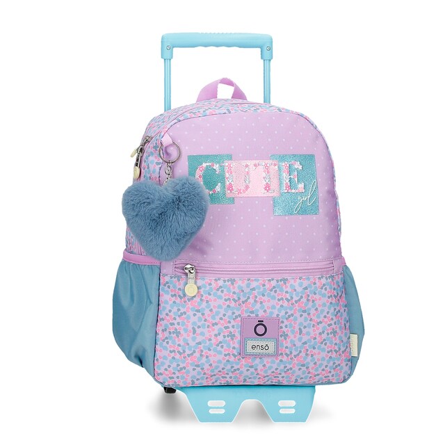 Imagem 0 de Mochila de passeio Enso Cute Girl 32cm com carro