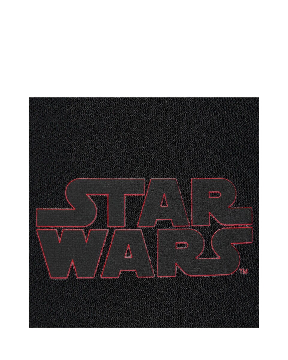 Mochila Escolar Galactic Team com Bolsos Frontais e Laterais com Carrinho Preto-6