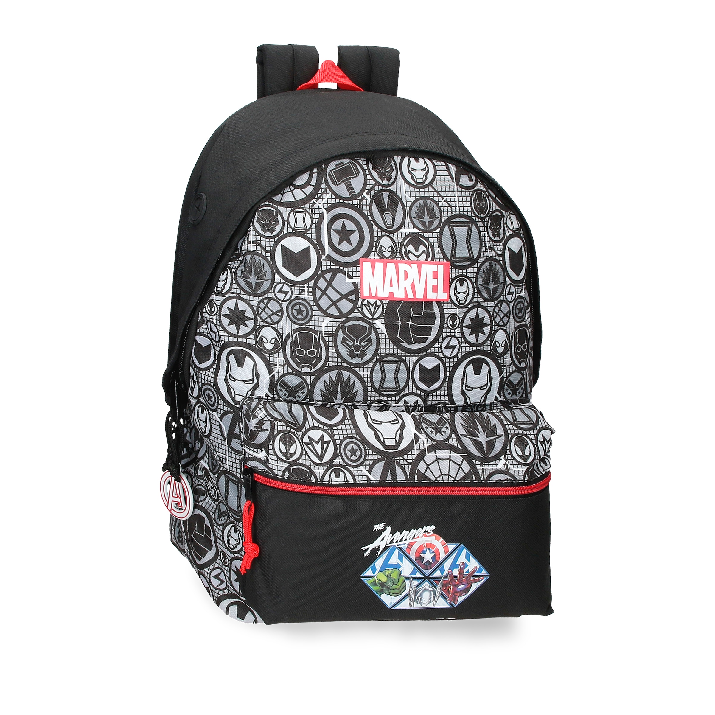 Imagem 0 de Mochila Avengers Heroes com Compartimento para Portátil