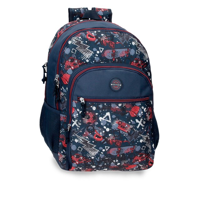 Imagem 0 de Mochila Escolar Movom Free Time Infantil com Dois Compartimentos 46 Cm