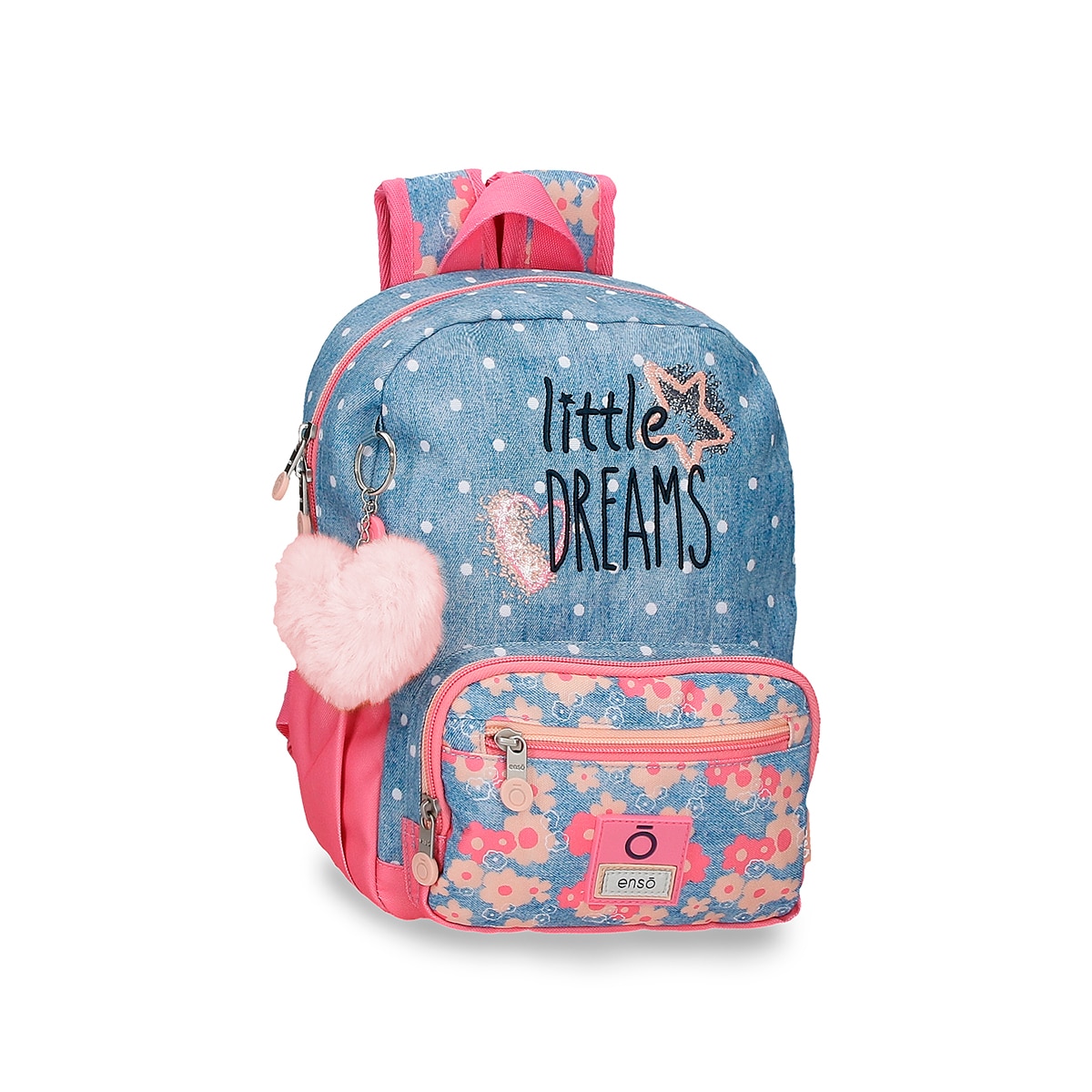 Imagem 0 de Mochila Infantil Enso Little Dreams Adaptável com Bolsos Laterais 28 Cm