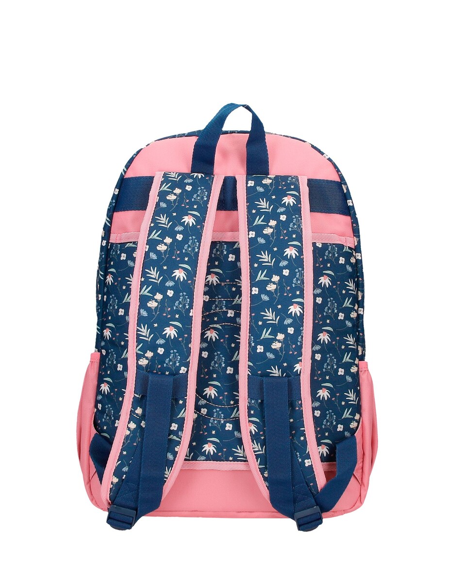 Mochila Enso Ciao Bella Duplo Compartimentos Azul-3