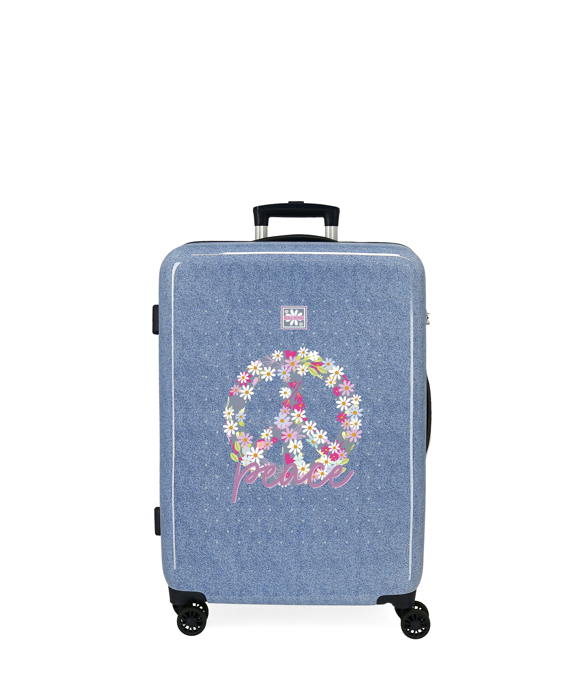 Mala Média Movom Peace Rígida com Capacidade de 70l Azul-1