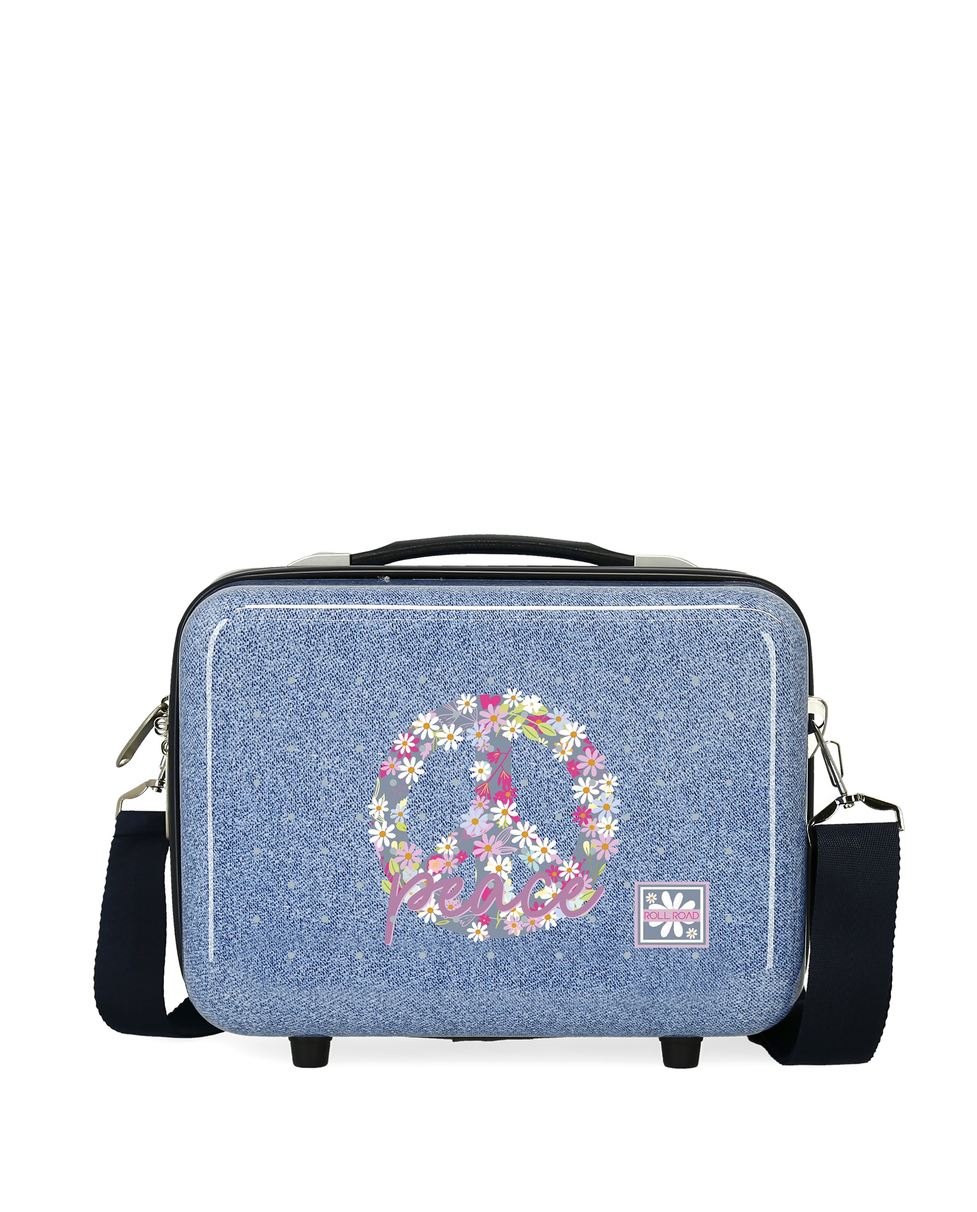 Necessaire Abs Movom Peace em Rosa e Azul Azul-1