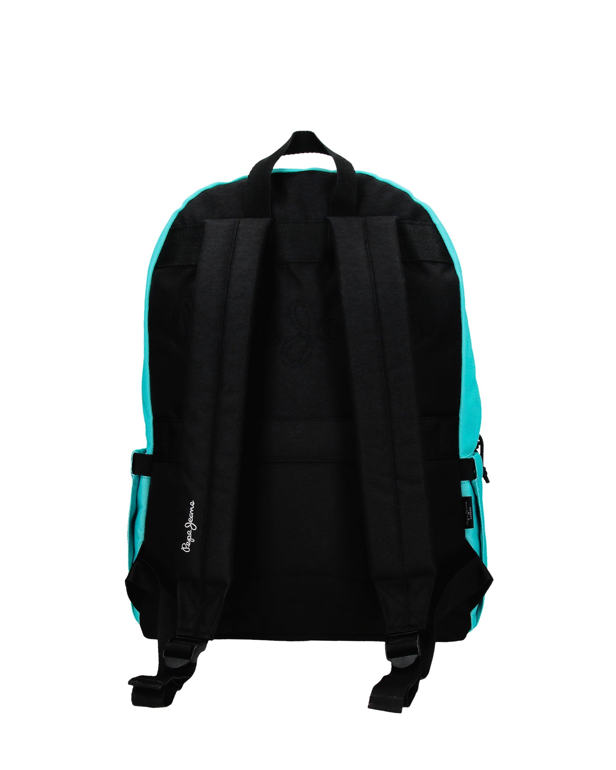 Mochila Pepe Jeans Aris + Estojo Escolar em Água-marinha Verde-3