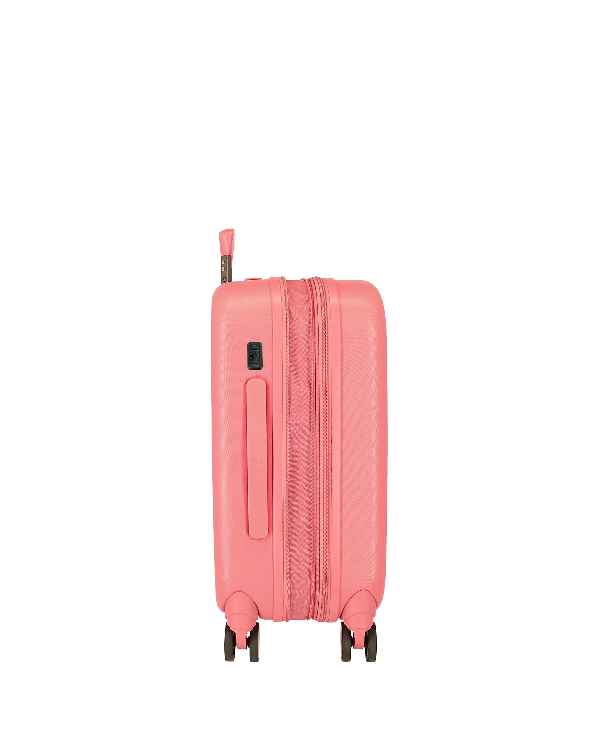 Mala de Cabine com Expansível Happiness com Capacidade de 37 L Rosa-6