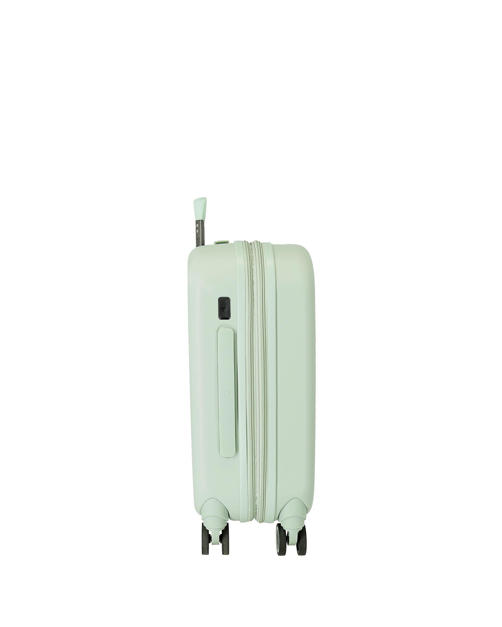 Mala de Cabine com Expansível Happiness com Capacidade de 37 L Verde-4