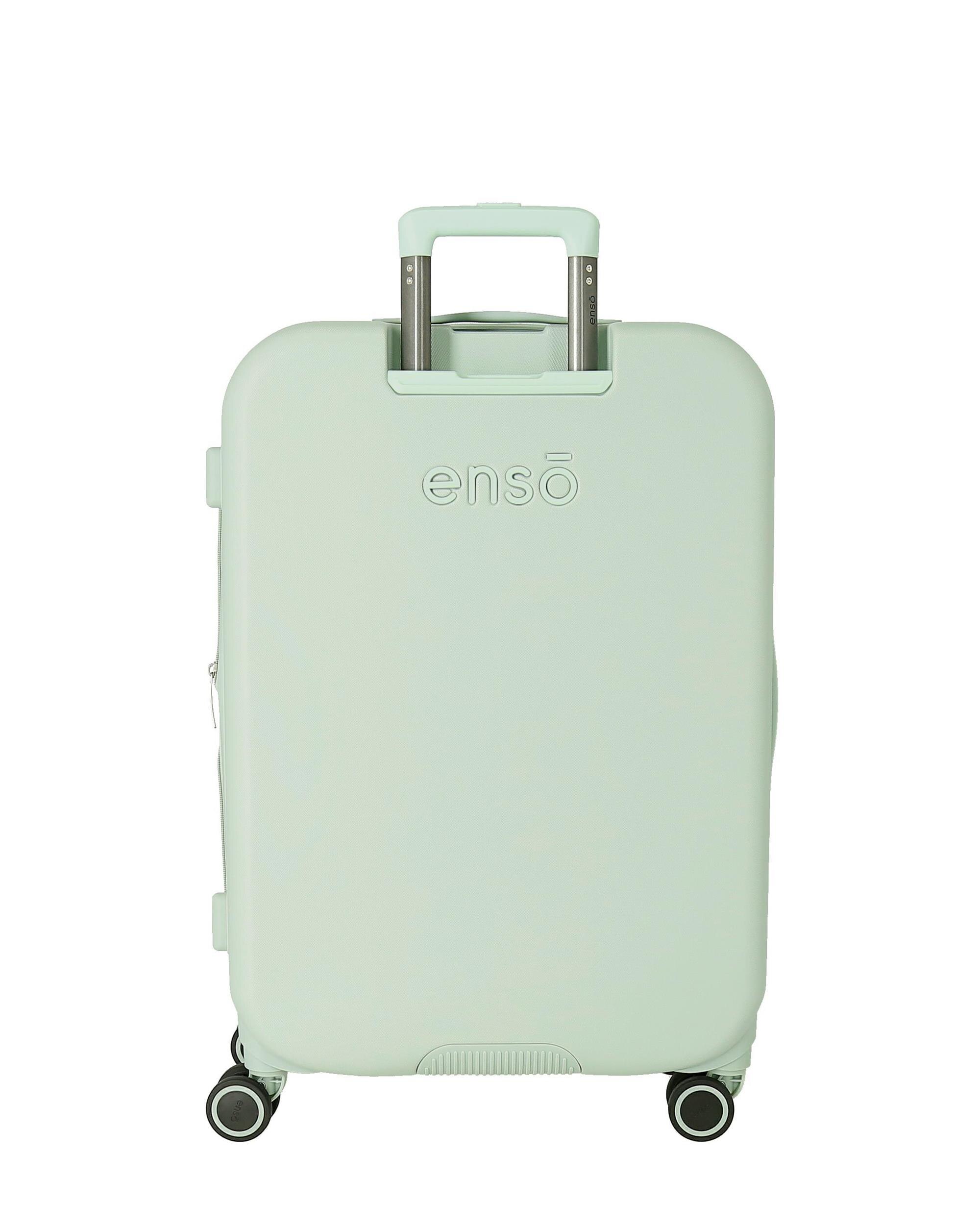 Mala Média com Expansível Happiness com Capacidade de 79 L Verde-3