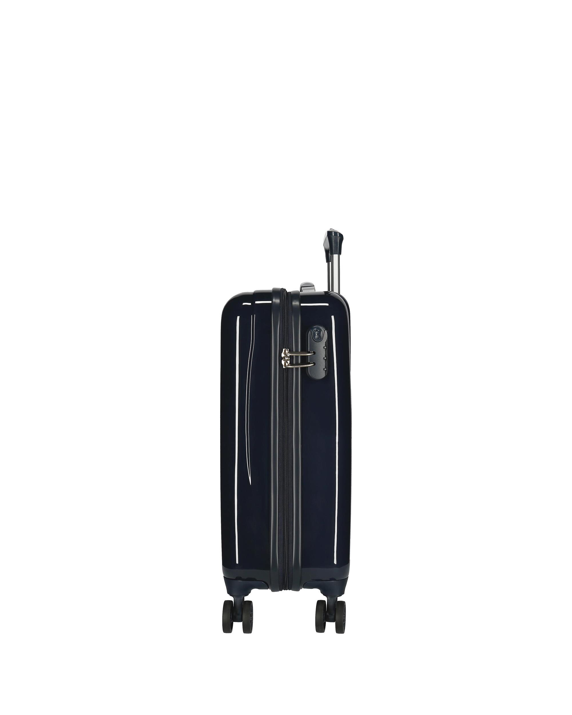 Maleta de Cabine Infantil Stitch Face Down com Capacidade de 34l Azul-2
