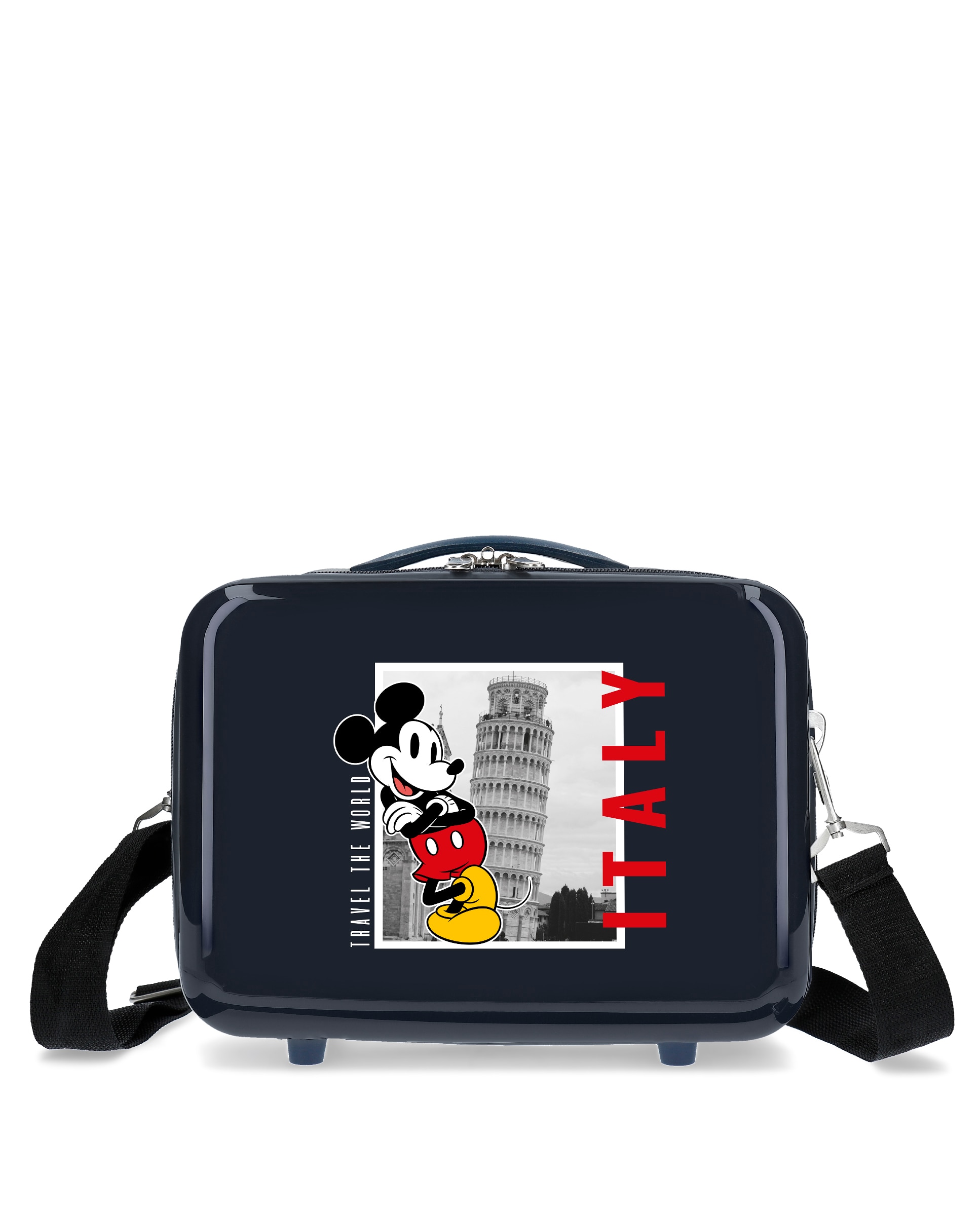 Necessaire Mickey Italy Rígido com Capacidade de 9l Azul-1