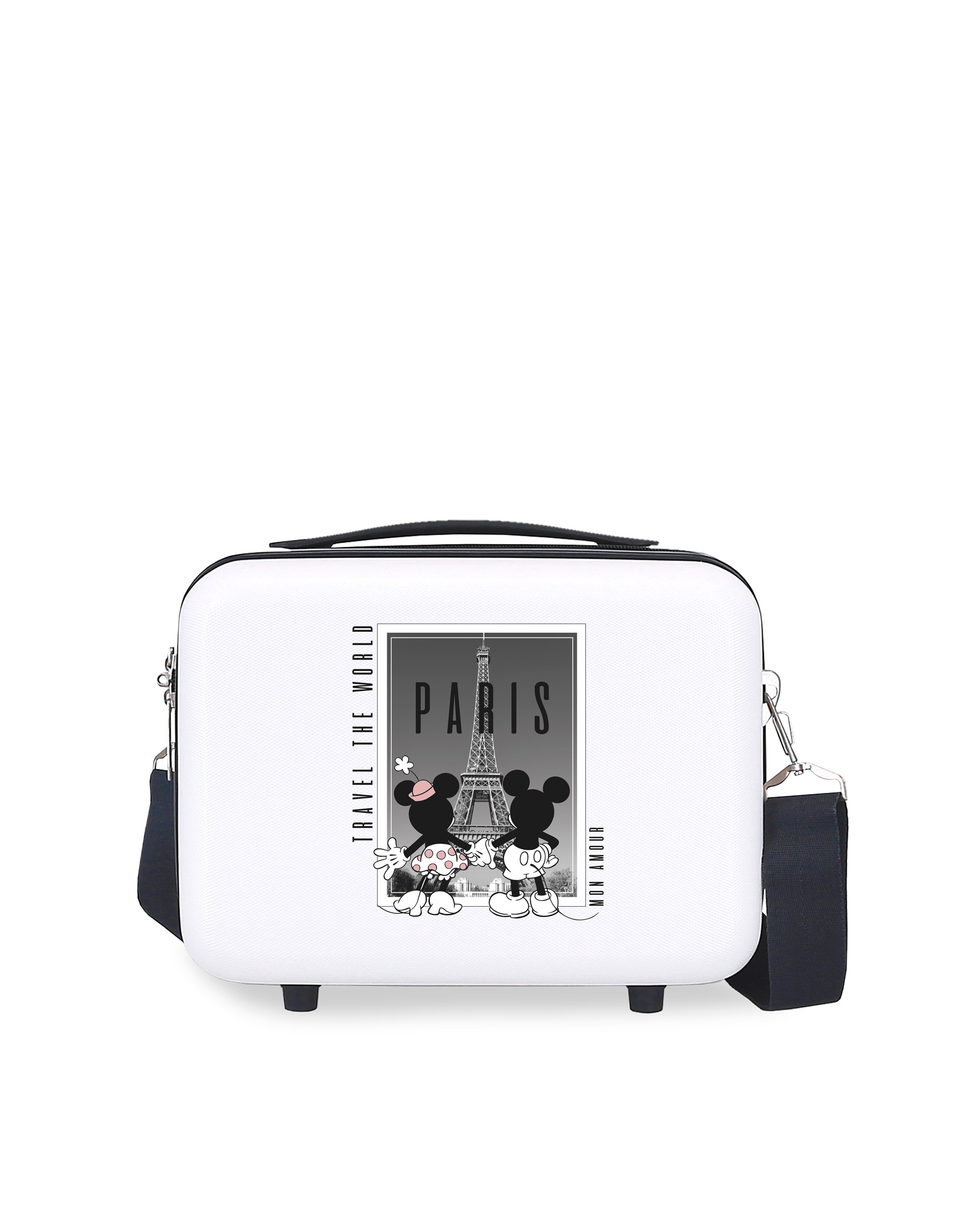 Imagem 0 de Necessaire Minnie e Mickey Paris Rígido com Capacidade de 9l