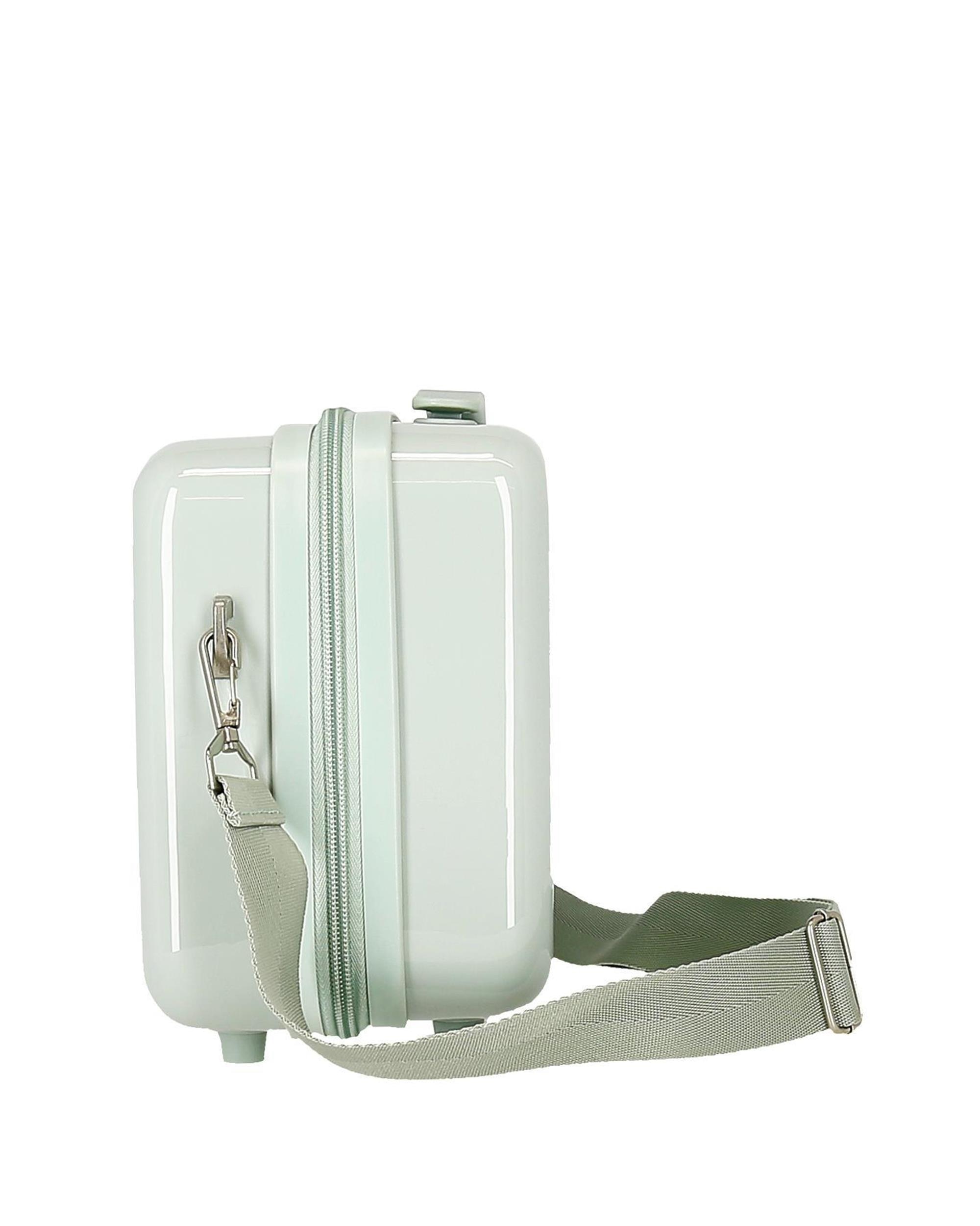 Necessaire Minnie New York Rígido com Capacidade de 9l Verde-4