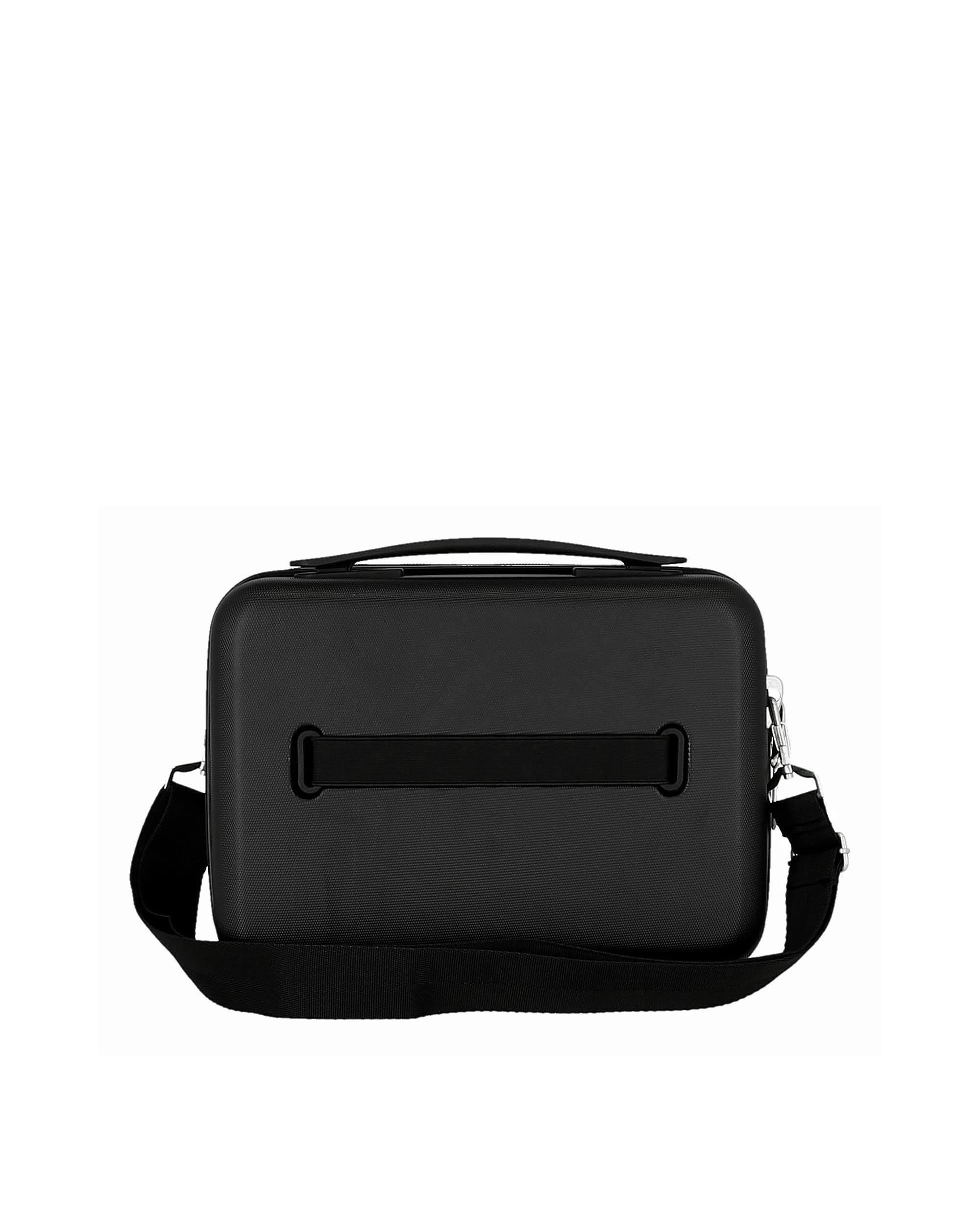 Necessaire Mickey Comic Rígido com Capacidade de 9l Preto-3