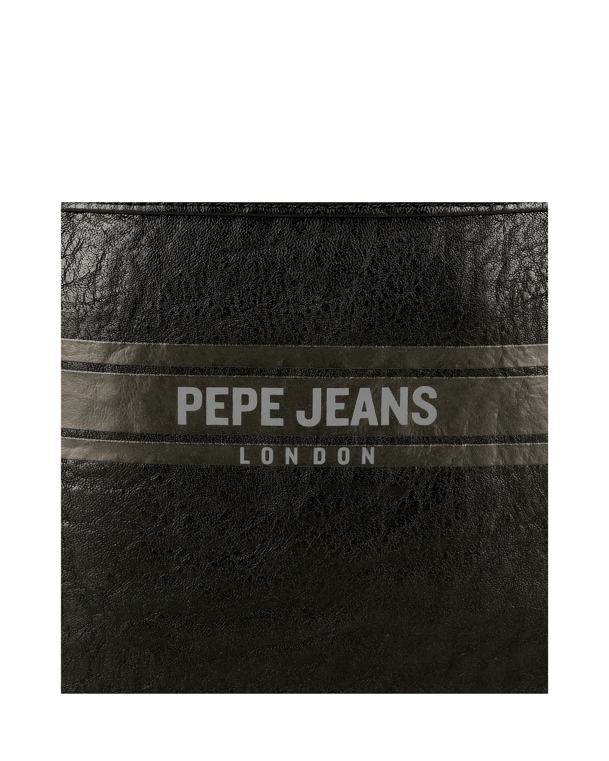 Mochila Adaptável Pepe Jeans Horley com Dois Compartimentos Preto-5