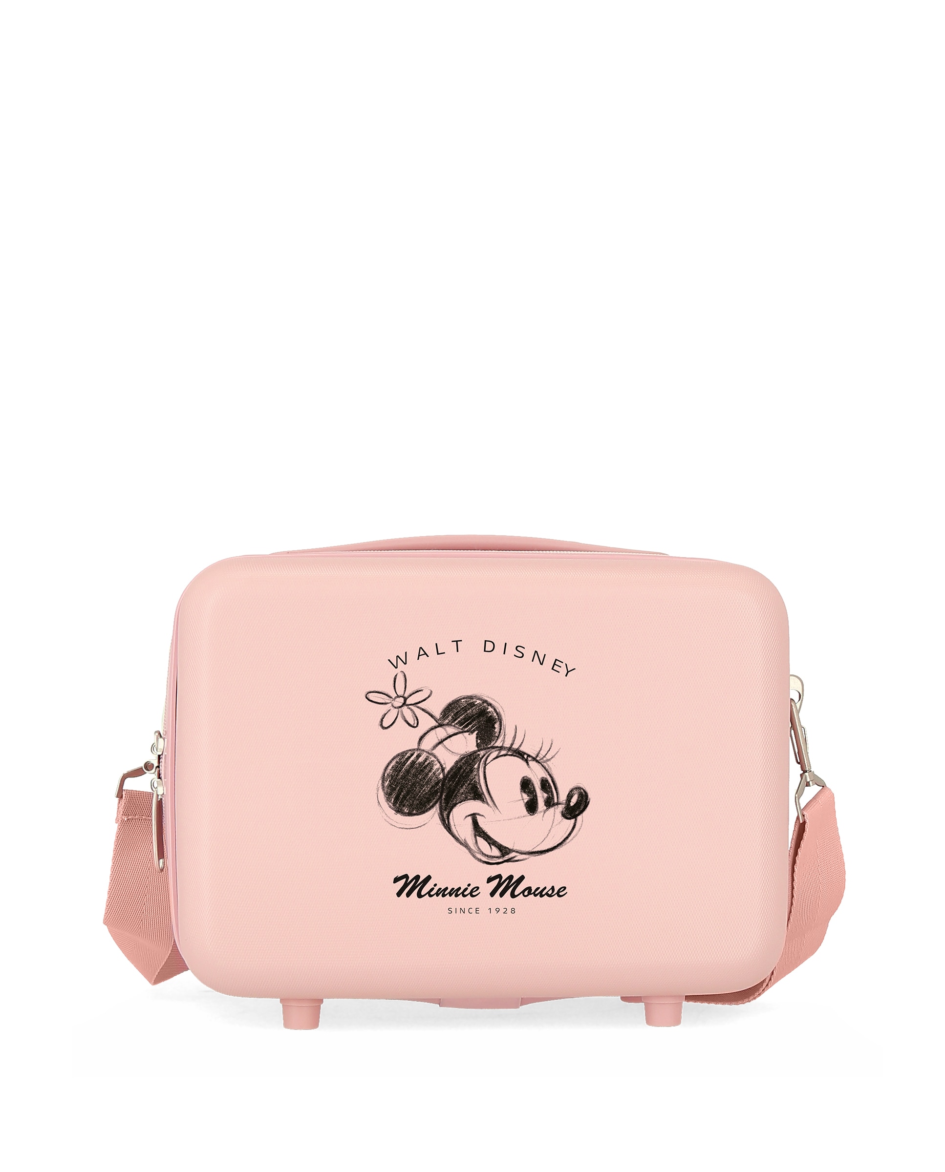 Necessaire Minnie You Are Magic Rígido com Capacidade de 9l Rosa-1