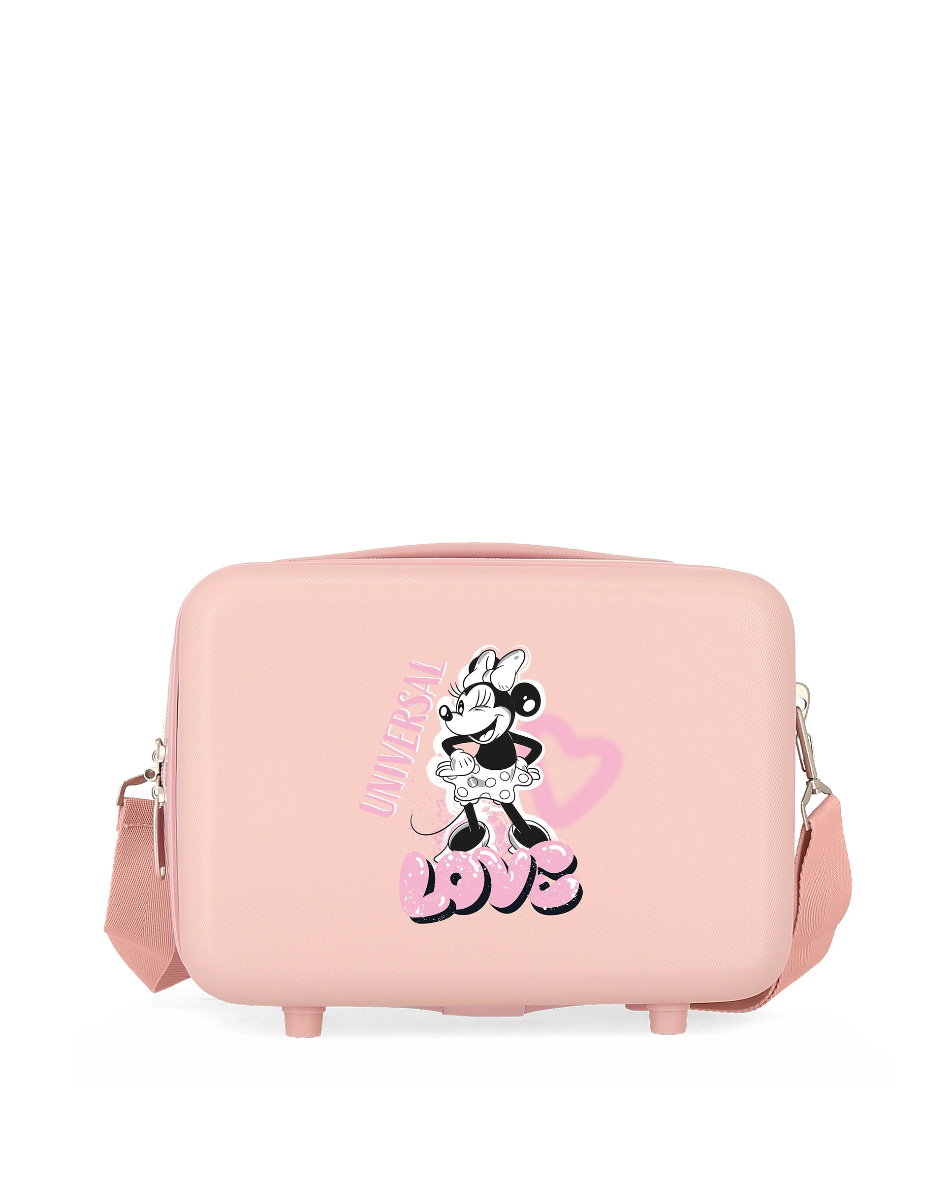 Necessaire Minnie You Are Magic Rígido com Capacidade de 9l Rosa-1