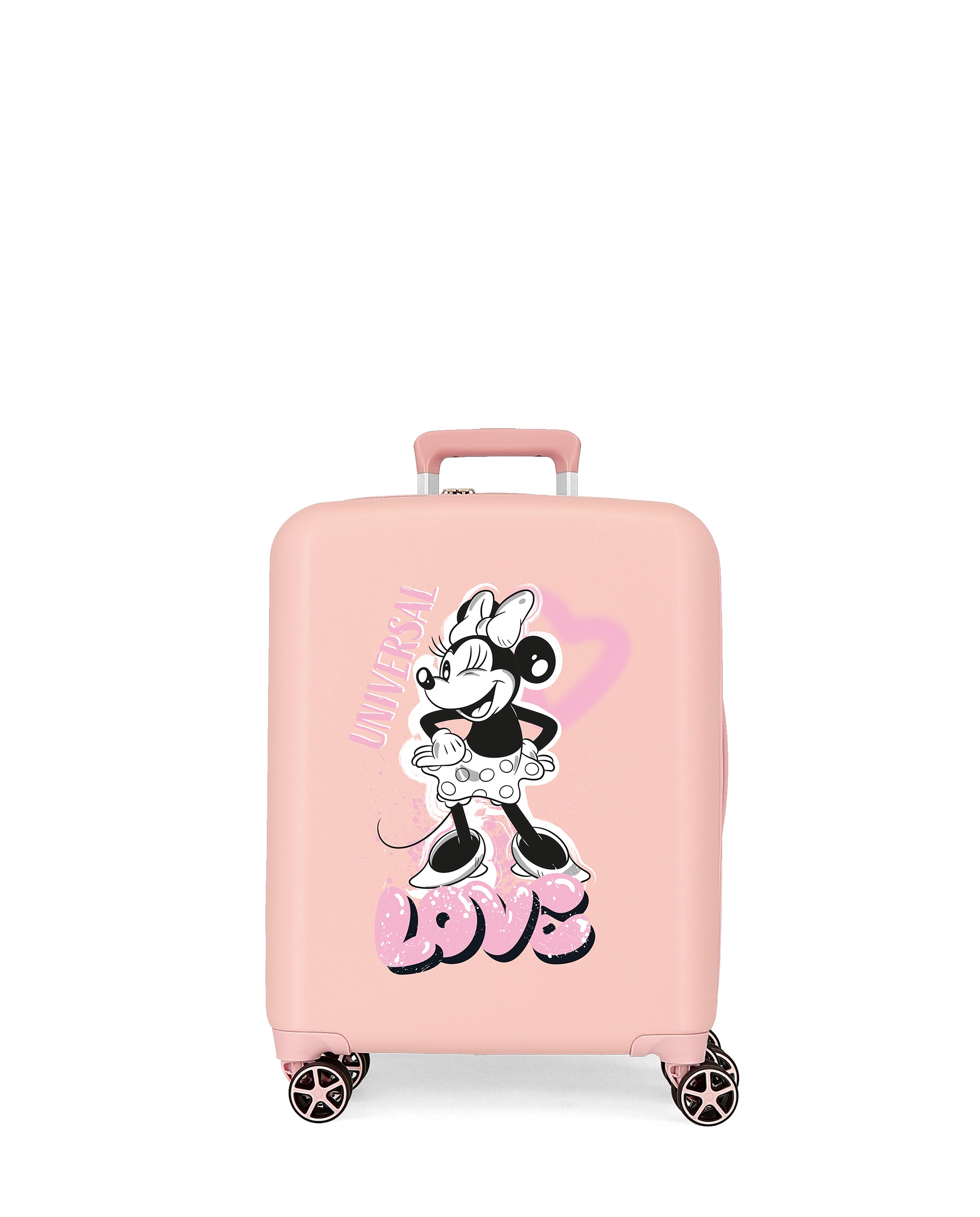 Mala de Cabine Minnie You Are Magic Rígida com Capacidade de 38 L Rosa-1