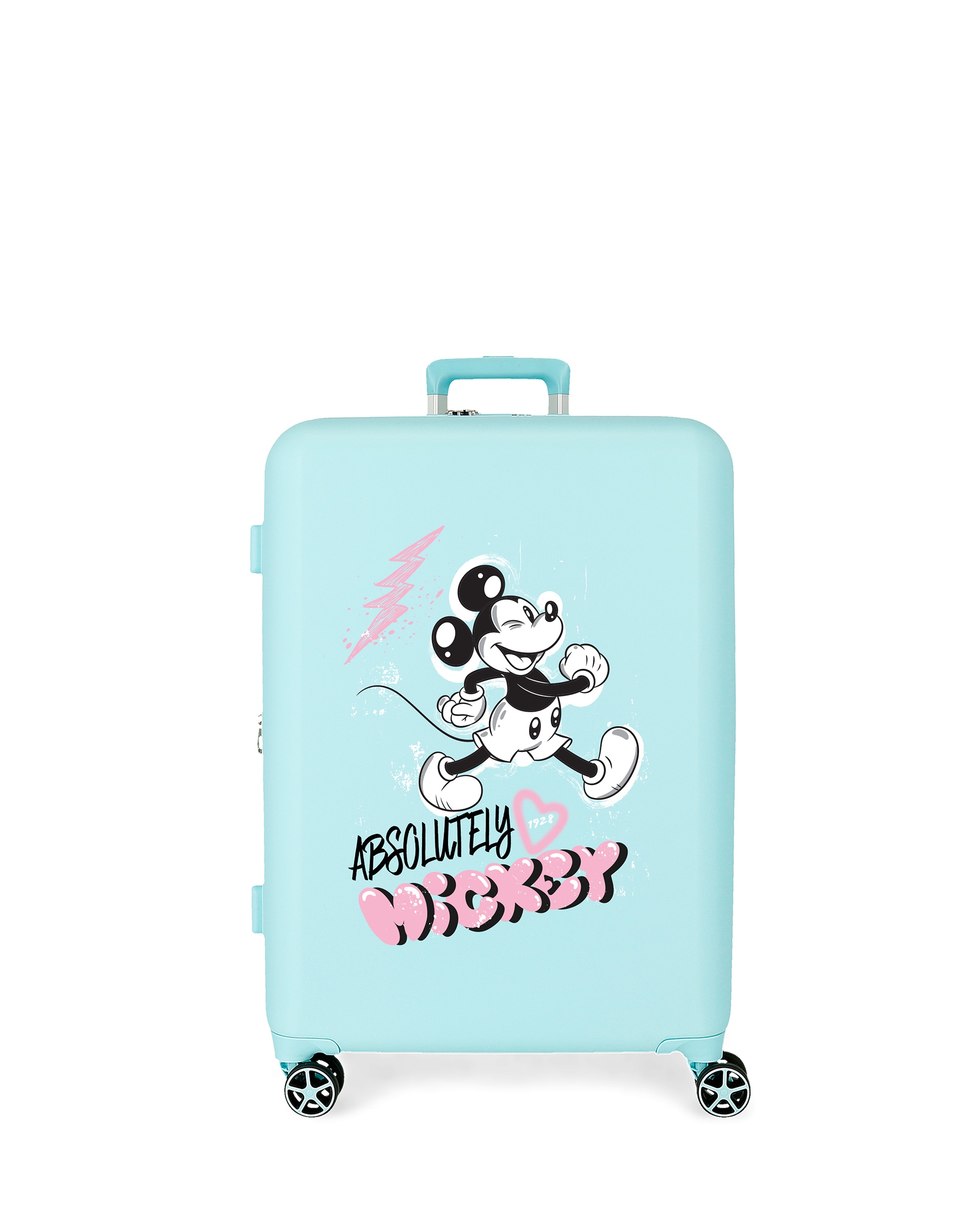 Mala Média com Expansível Minnie You Are Magic com Capacidade de 88l Turquesa-1
