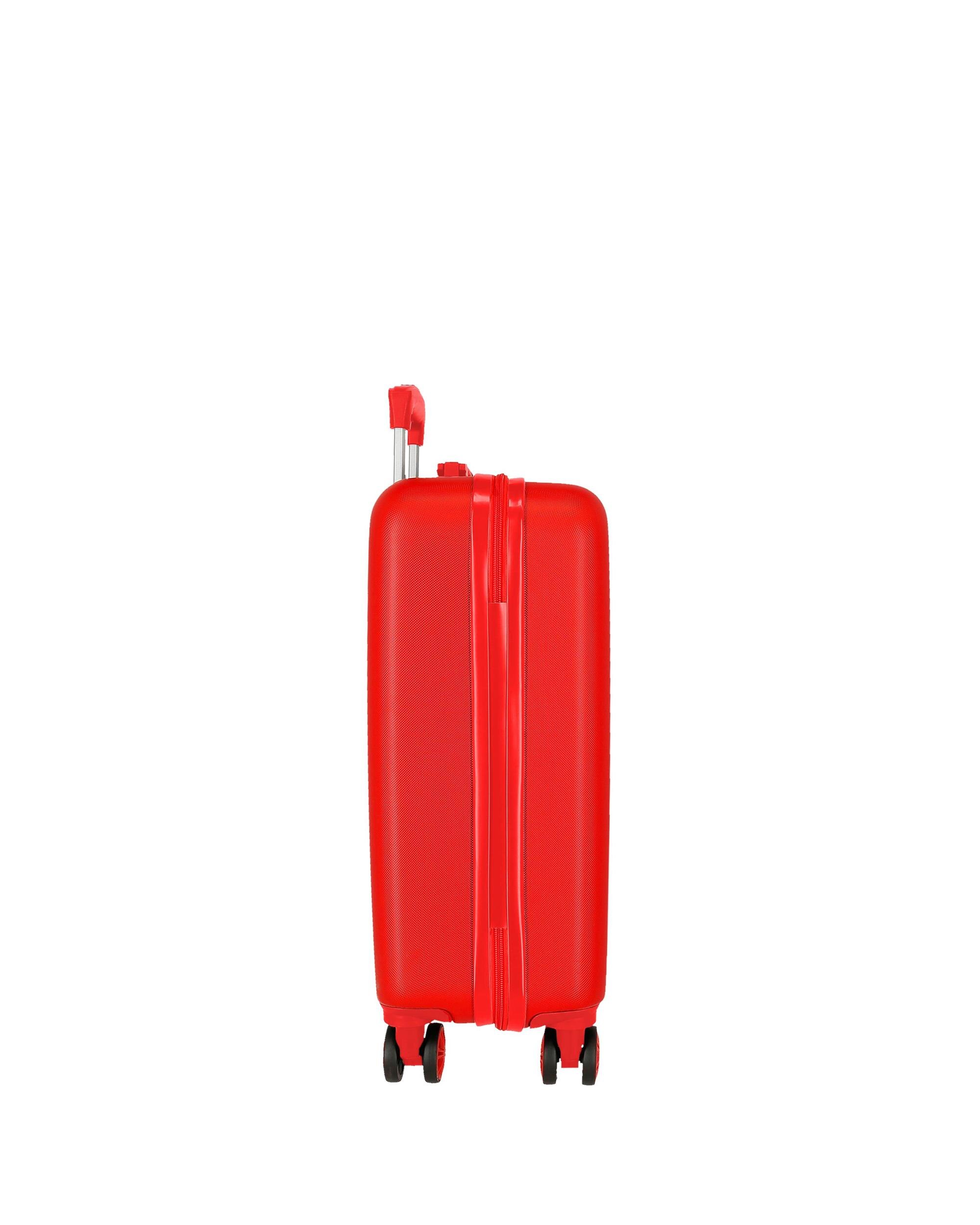 Mala de Cabine Fantasy Here Starts Rígida com Capacidade de 35 L Vermelho-4