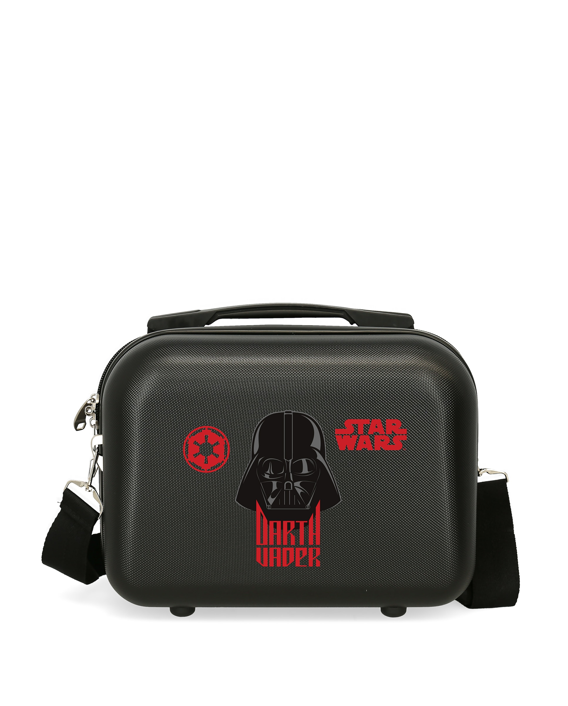 Necessaire em Abs Adaptável Darth Vader Rígida com Capacidade de 9l em Preto Preto-1