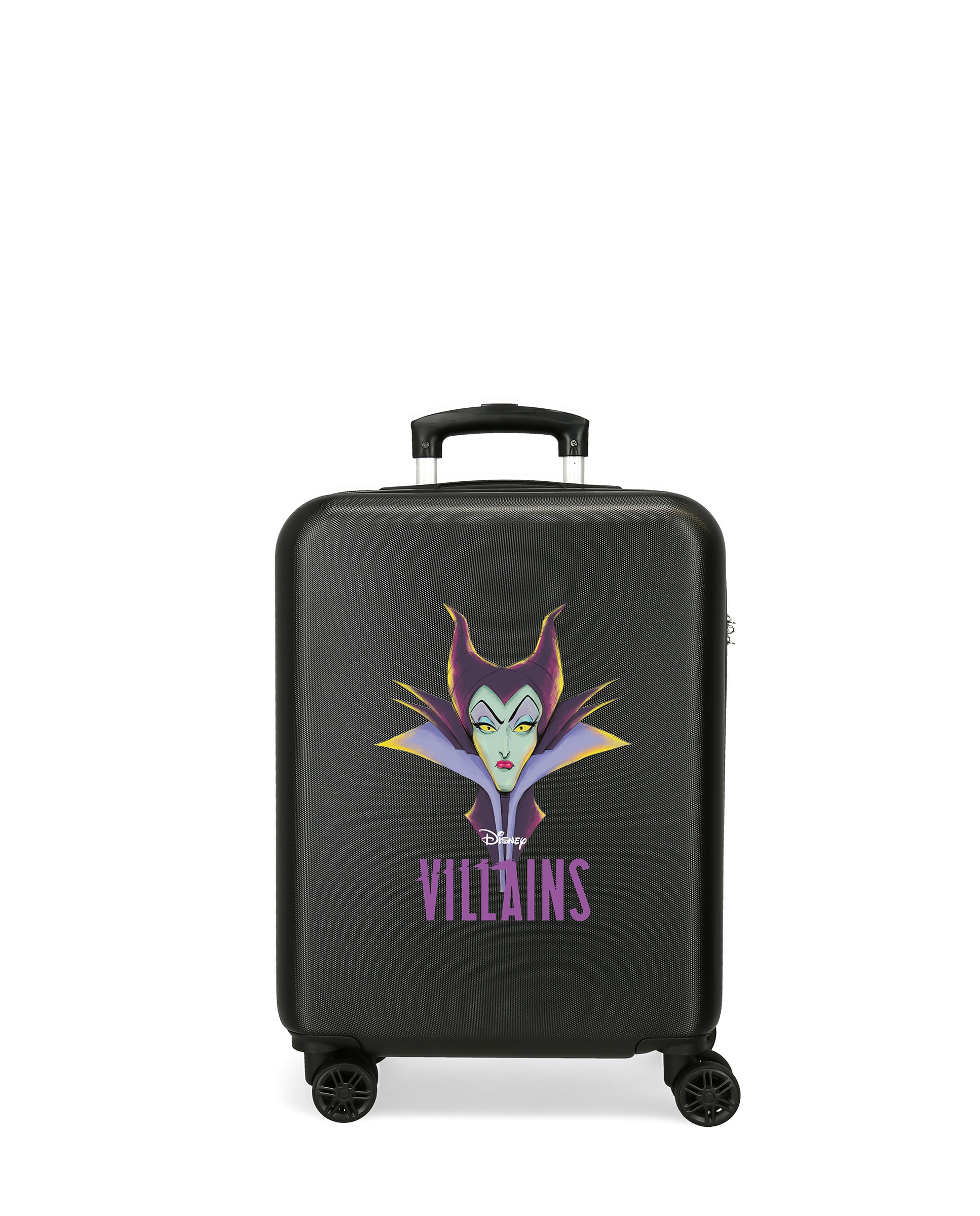 Mala de Cabine Villains Malefica Rígida com Capacidade de 35 L Preto-1