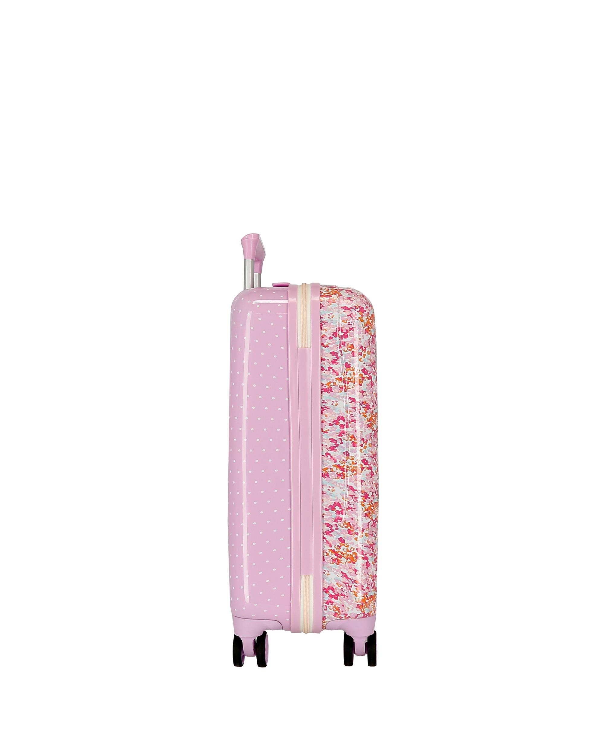 Mala de Cabine Sandra com Capacidade de 34l Rosa-2