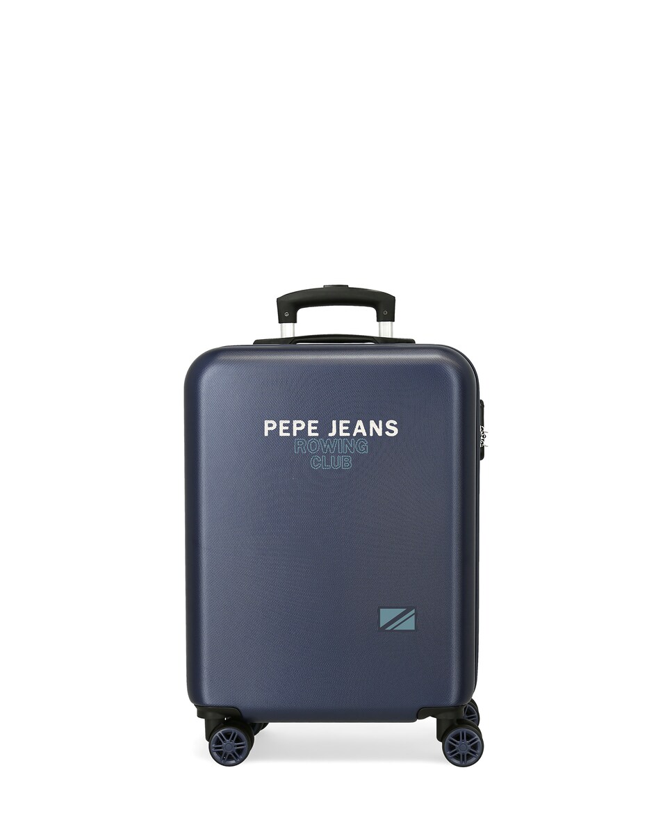 Trolley de Cabine Edmon Rígido 34L Azul-1