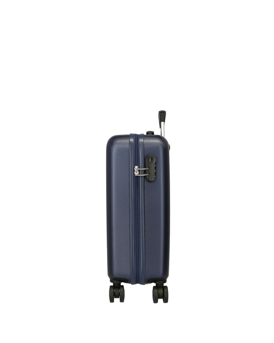 Trolley de Cabine Edmon Rígido 34L Azul-2