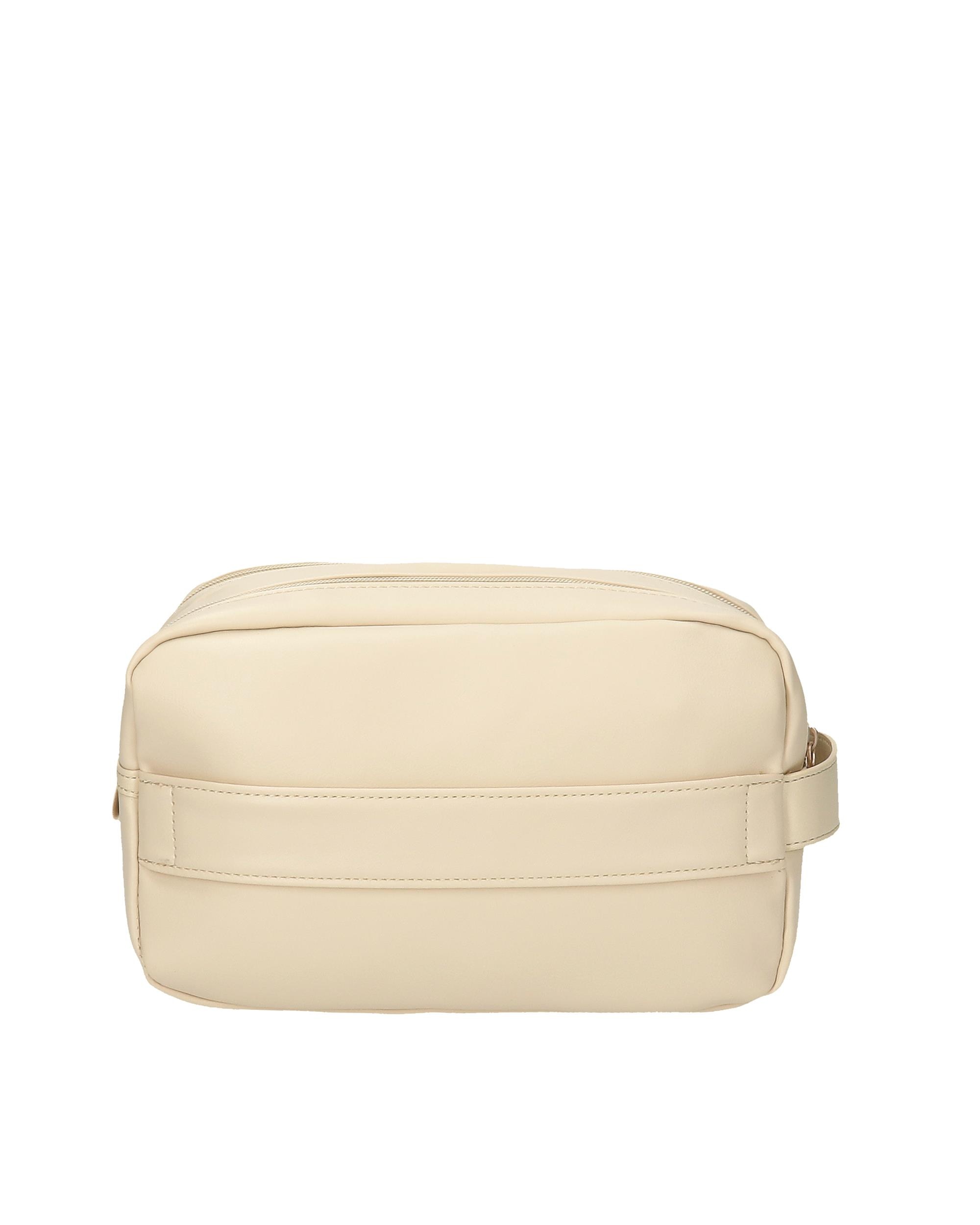 Necessaire Pepe Jeans Sprig de Dois Compartimentos com Bolso Frontal Ouro-3
