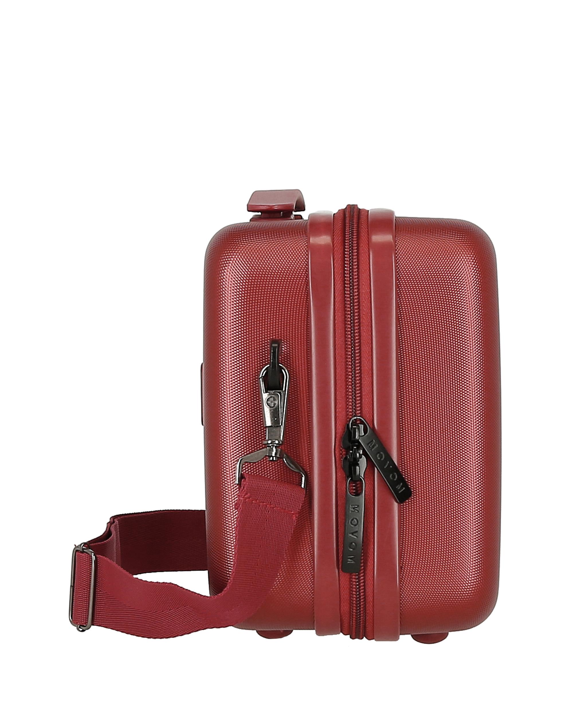 Necessaire Wood Rígido com Capacidade de 9l Vermelho-2