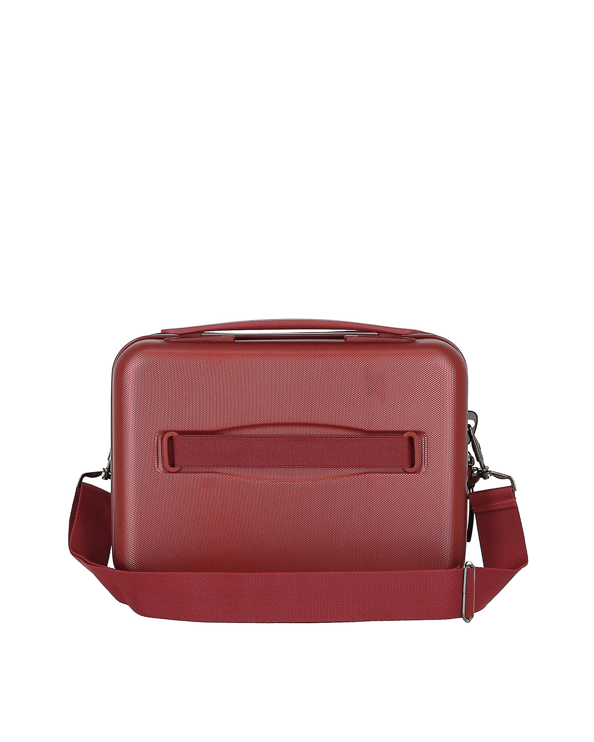 Necessaire Wood Rígido com Capacidade de 9l Vermelho-3