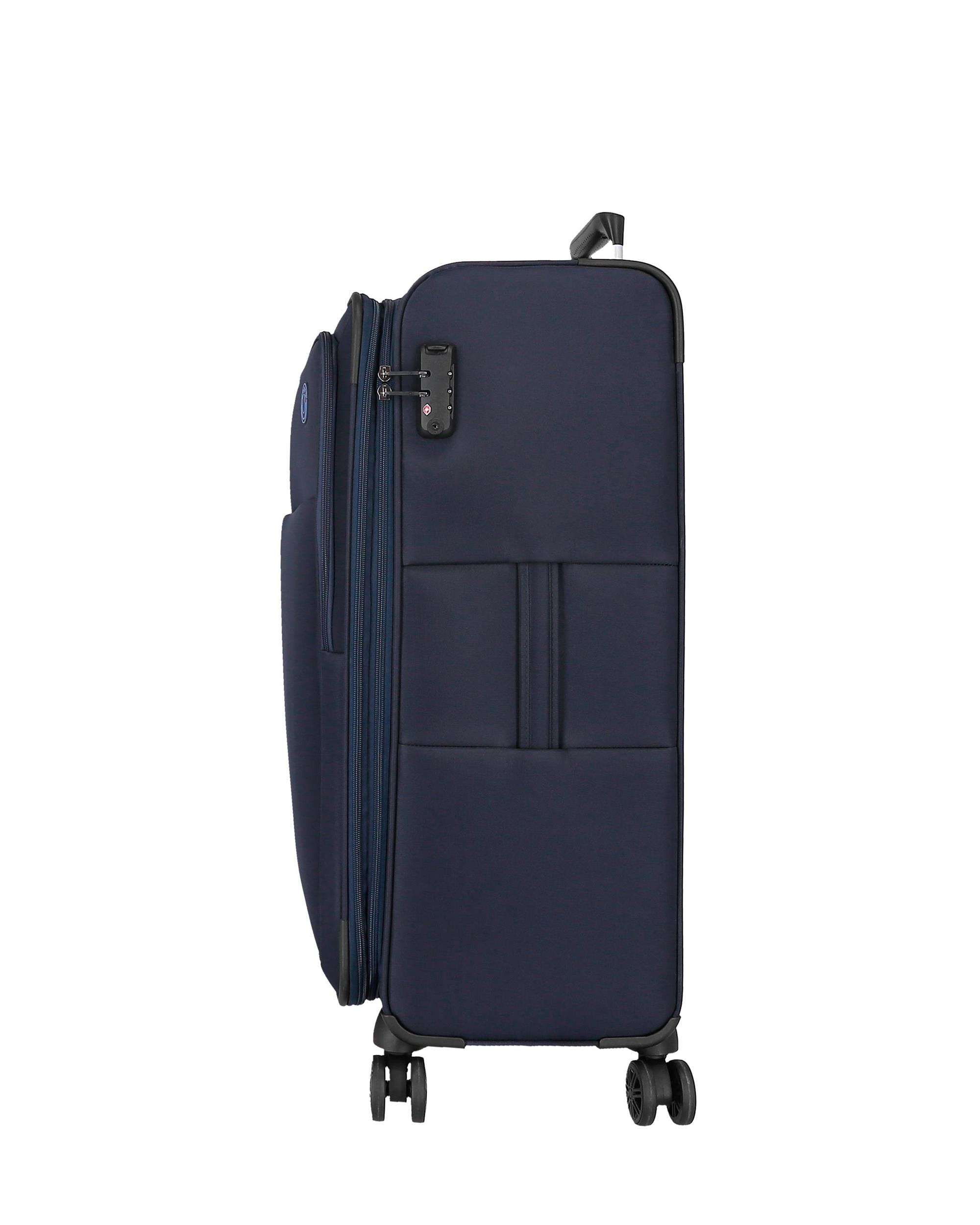 Conjunto de Trolleys Moles (Cabine, Médio e Grande) Atlanta 179L Azul-2