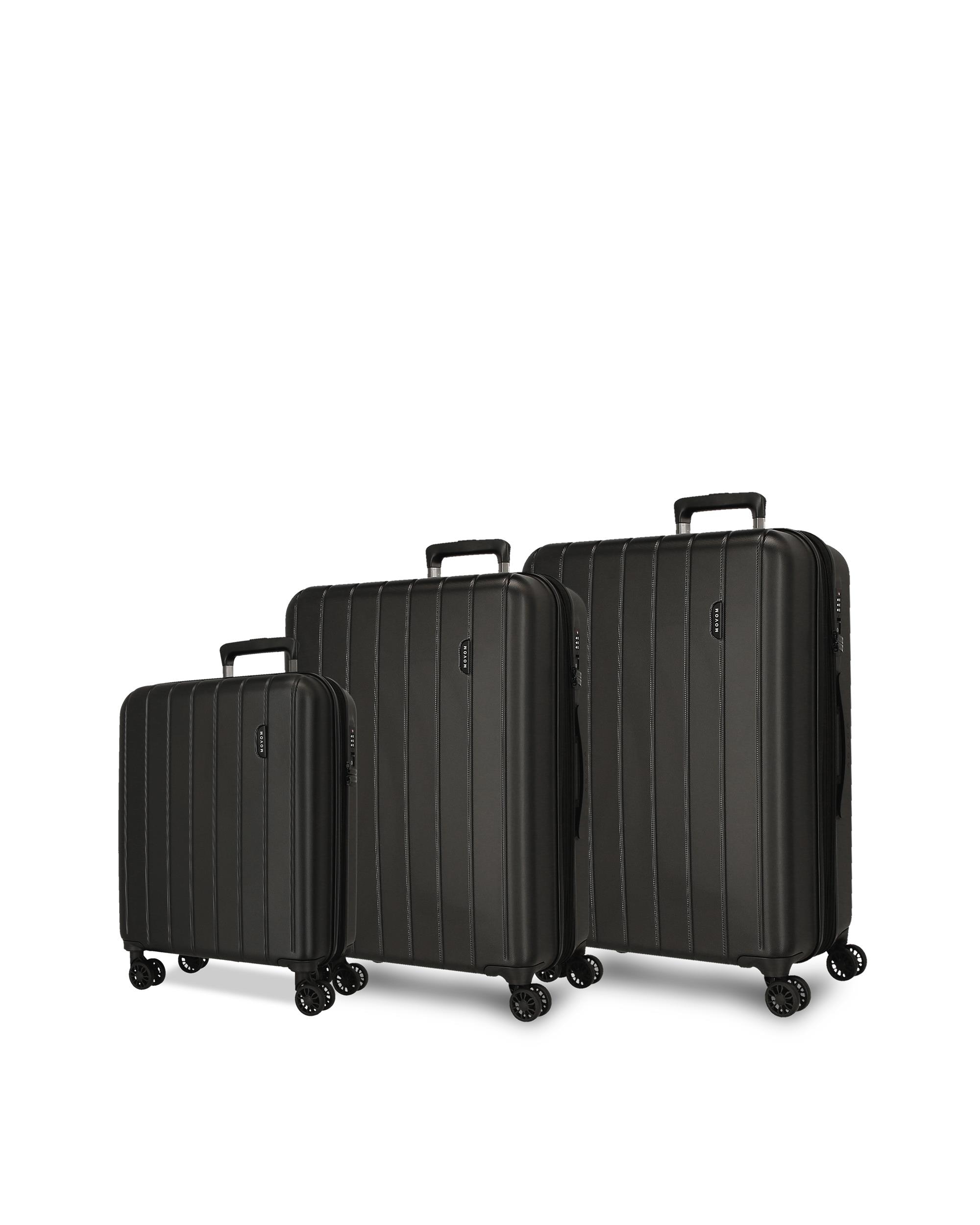 Imagem 0 de Conjunto de Malas (cabine, Média e Grande) Wood Rígidas com Capacidade de 217l