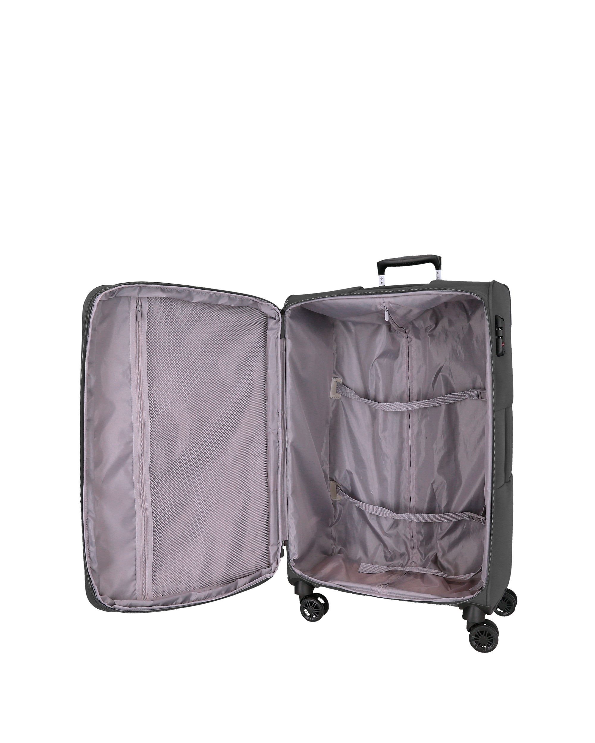 Mala Grande Atlanta com Capacidade de 86l em Cinzento Cinzento-5