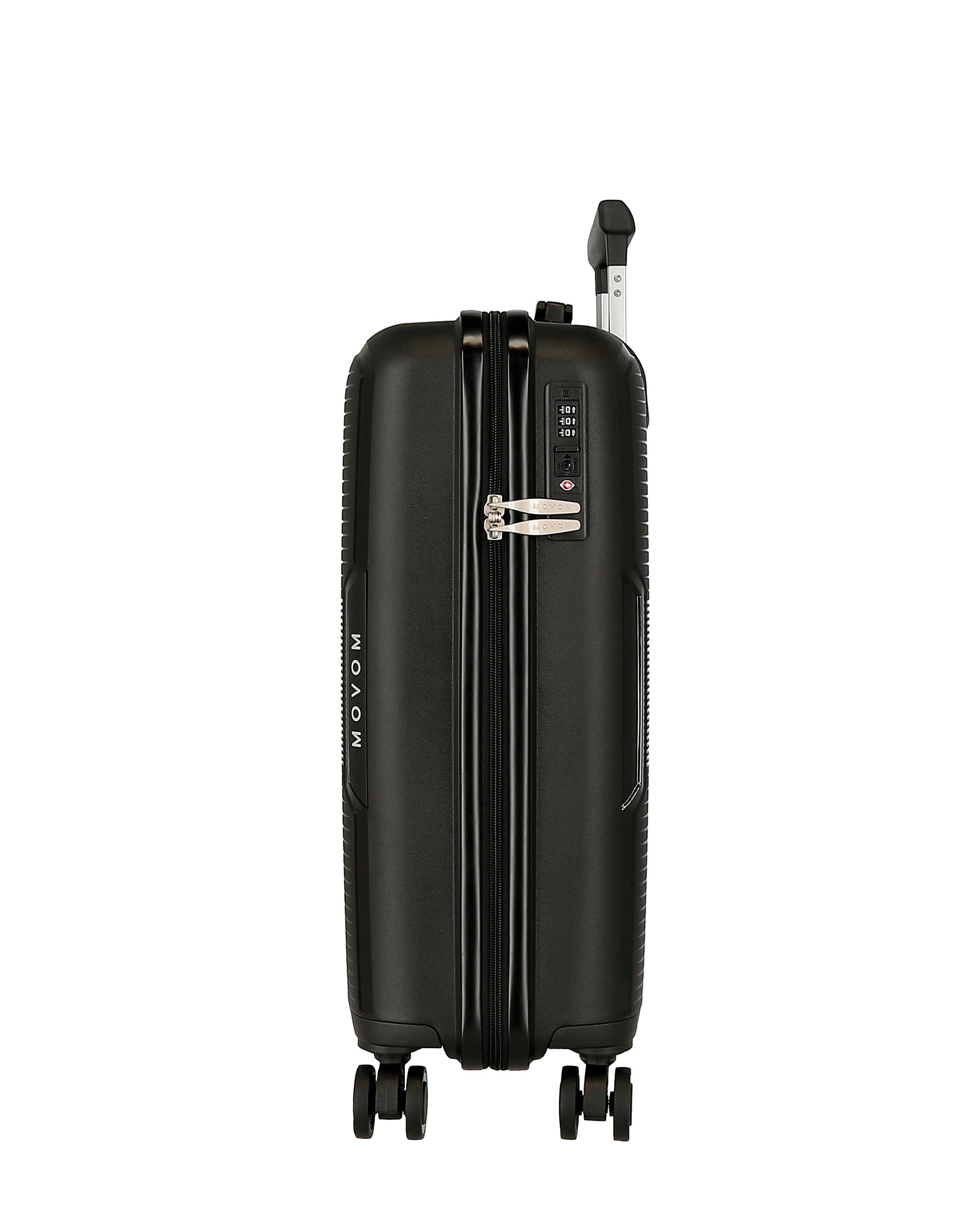 Mala de Cabine 55 Cm Inari com Capacidade de 37l em Preto Preto-2