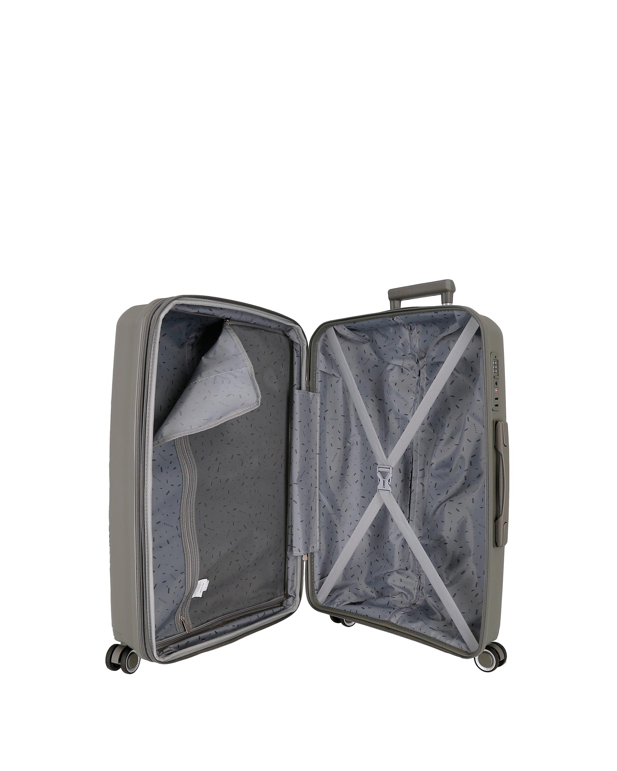 Trolley Rígido Inari de Tamanho Médio 72 L Cinzento-5