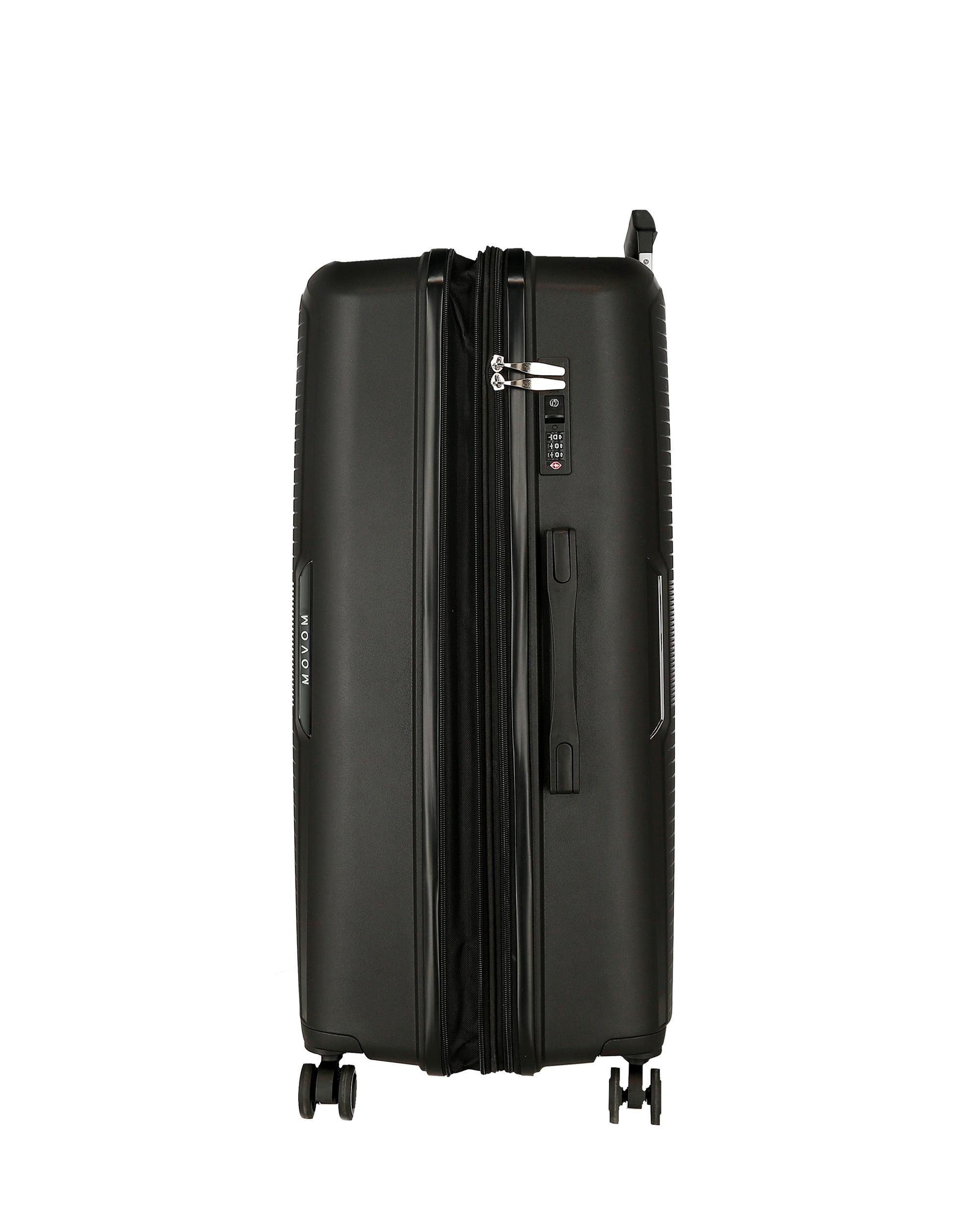Trolley Rígido Inari Grande 108 L Preto-6