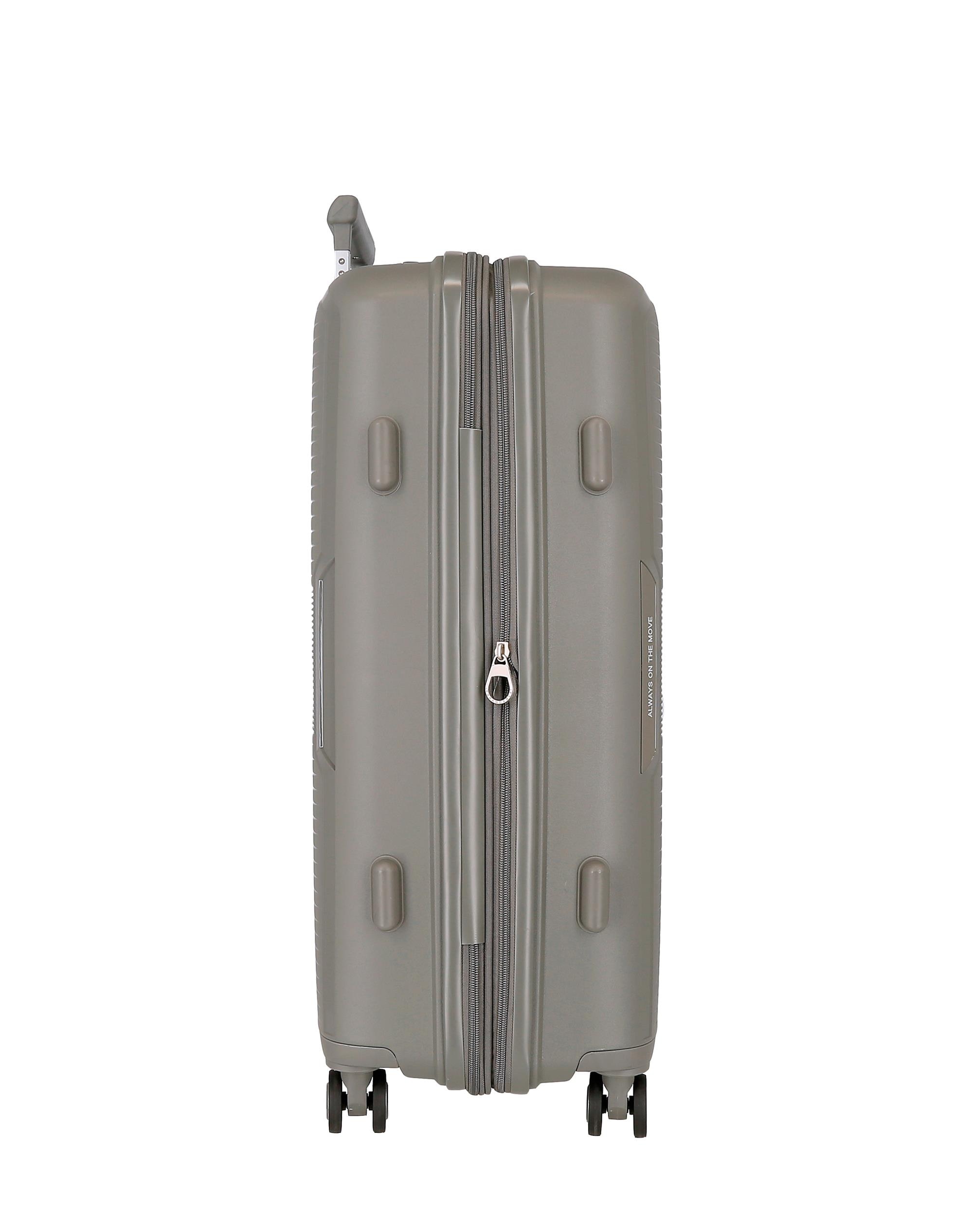 Mala Grande 78 Cm Inari Rígida com Capacidade de 108l em Cinzento Cinzento-4