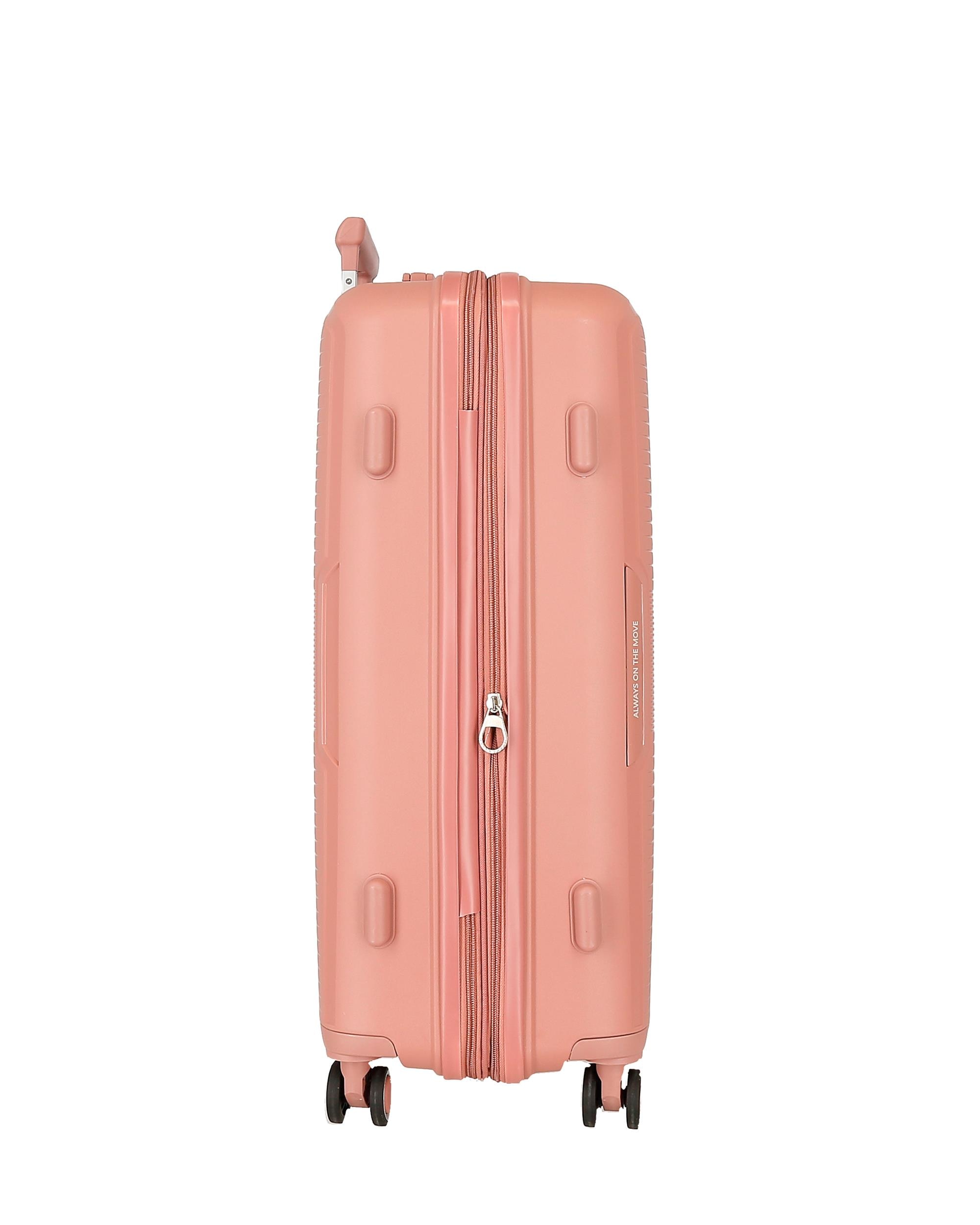 Mala Grande 78 Cm Inari Rígida com Capacidade de 108l em Amarelo Rosa-4
