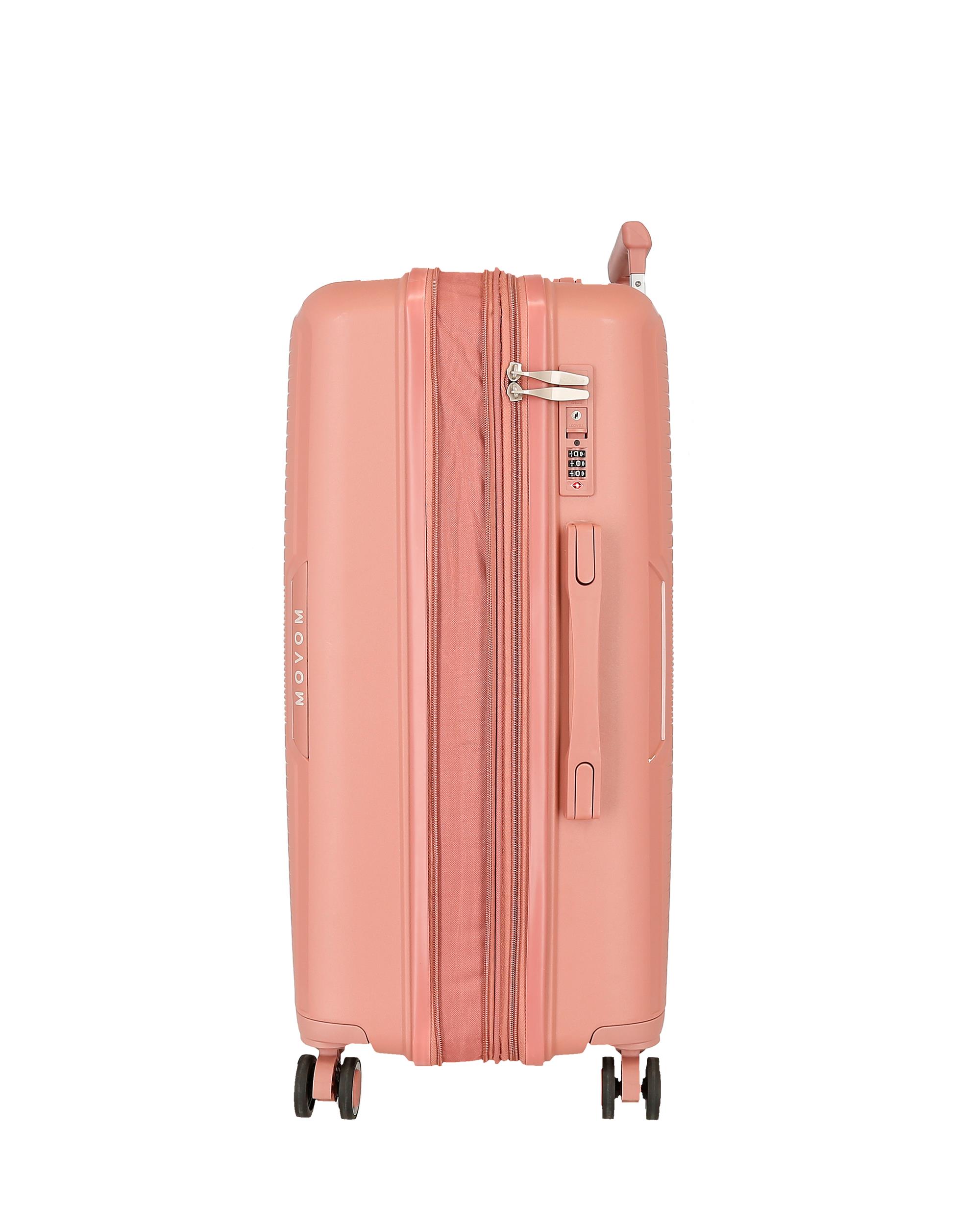 Mala Grande 78 Cm Inari Rígida com Capacidade de 108l em Amarelo Rosa-6