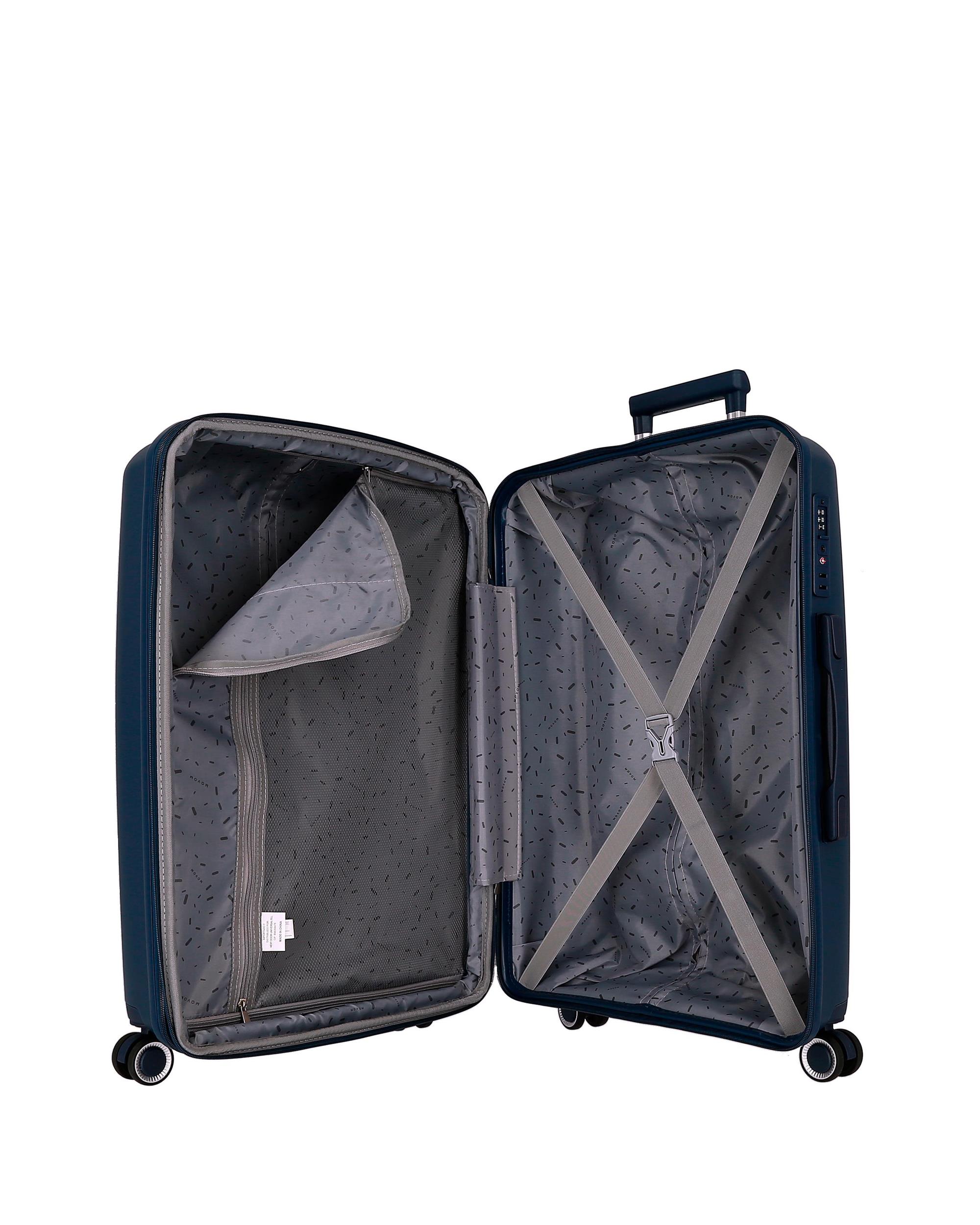 Conjunto de Trolleys Rígidos Inari (Cabine, Médio e Grande) 217L Azul-5