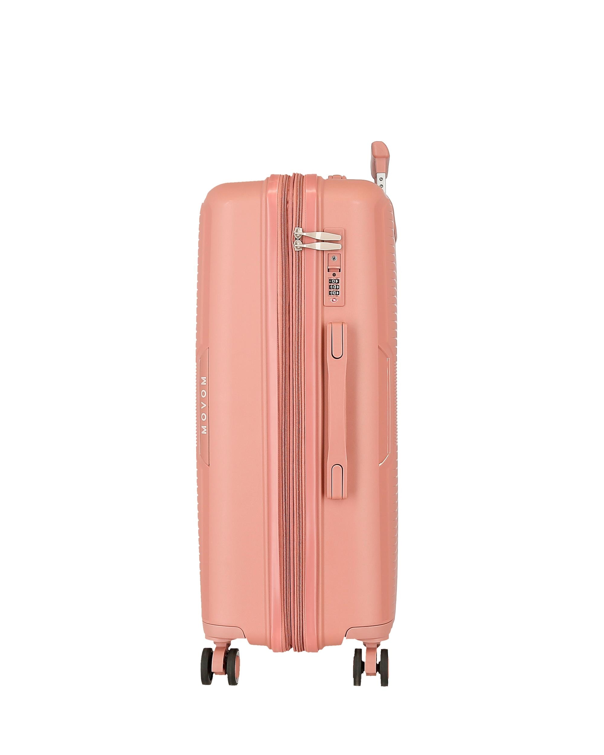 Conjunto de Malas 55-68-78 Cm Movom Inari Polipropileno com Capacidade de 226l Rosa-2