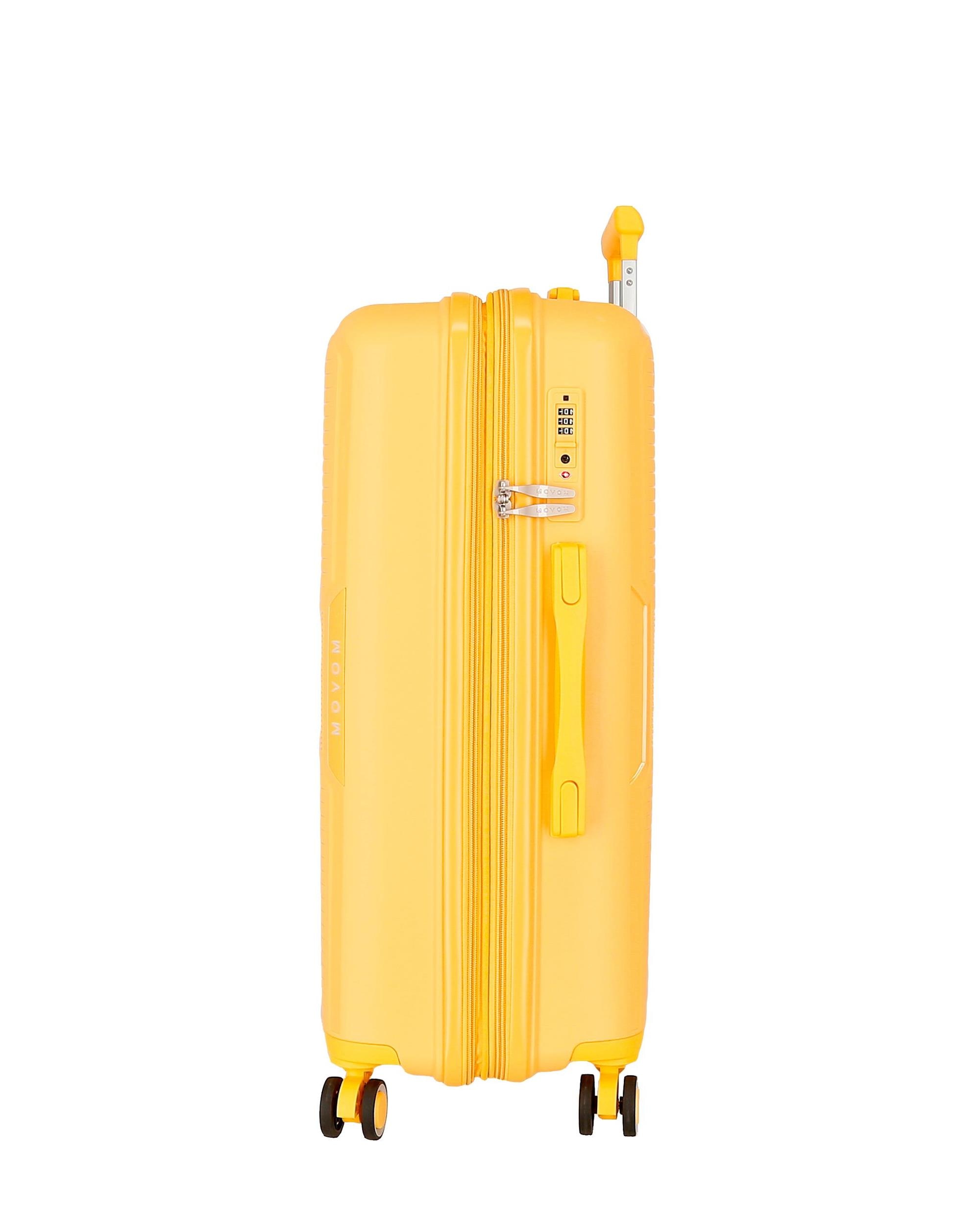 Conjunto de Trolleys Rígidos Inari (Cabine, Médio e Grande) 217L Amarelo-2