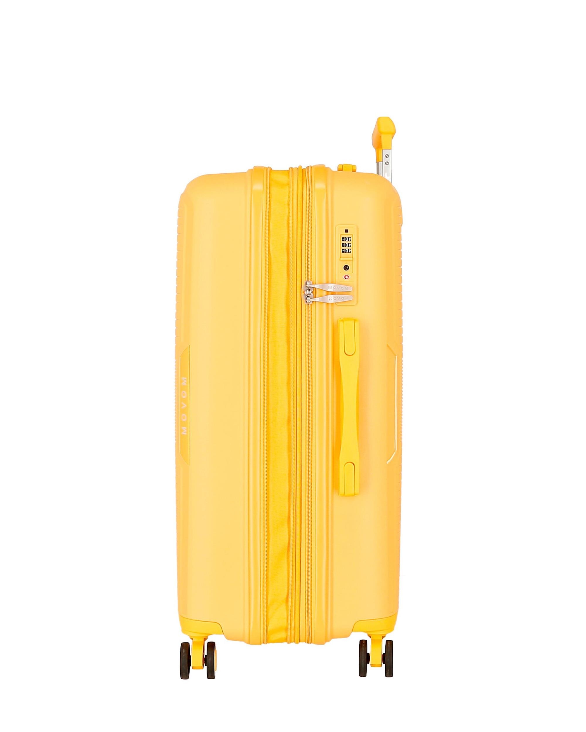 Conjunto de Trolleys Rígidos Inari (Cabine, Médio e Grande) 217L Amarelo-6