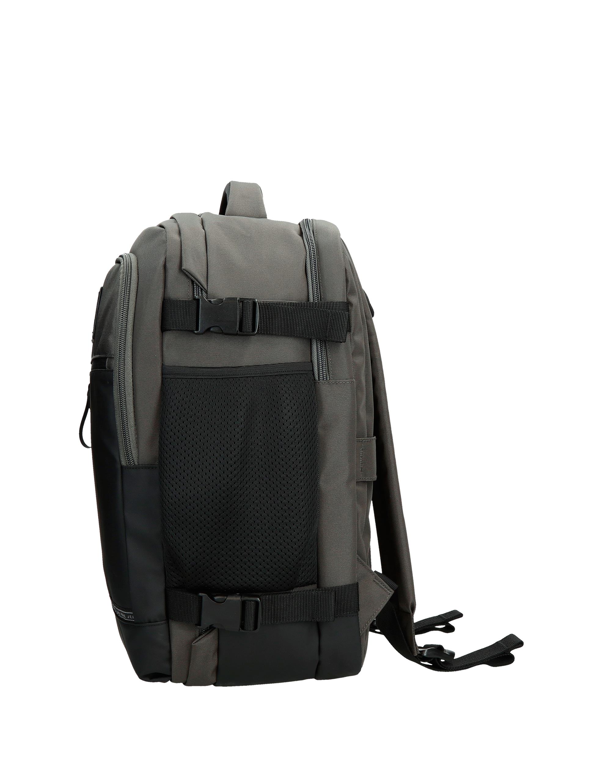Mochila Cabine Stratford Adaptável a Trolley Cinzento-4