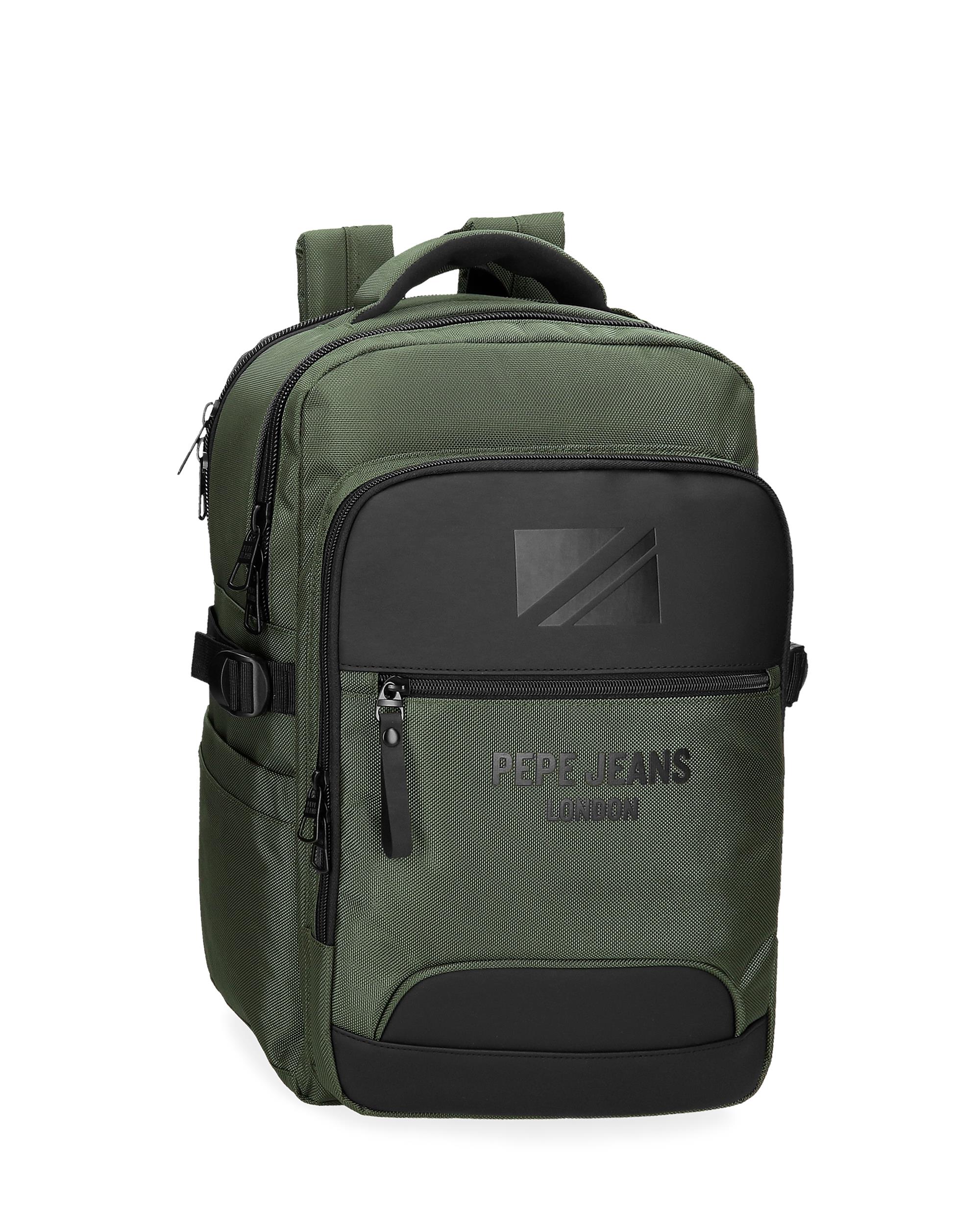 Imagem 0 de Mochila Porta Computador Adaptável 40 Cm Pepe Jeans Bromley 24 Azul