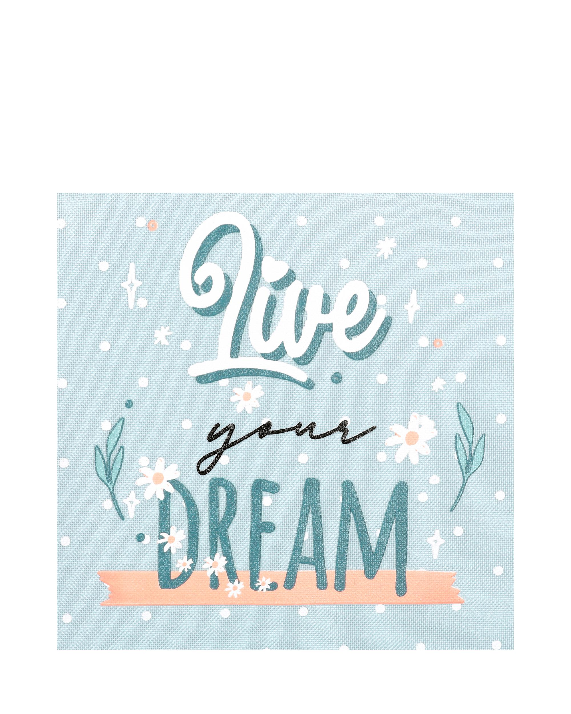 Mochila Escolar Live Your Dreams de Dois Compartimentos e Bolsos Laterais Verde-6